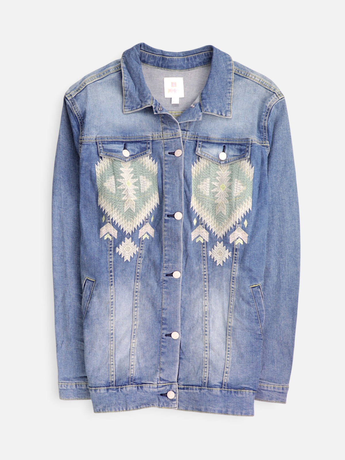 Chaqueta Denim Basic - Mujer - 2XL