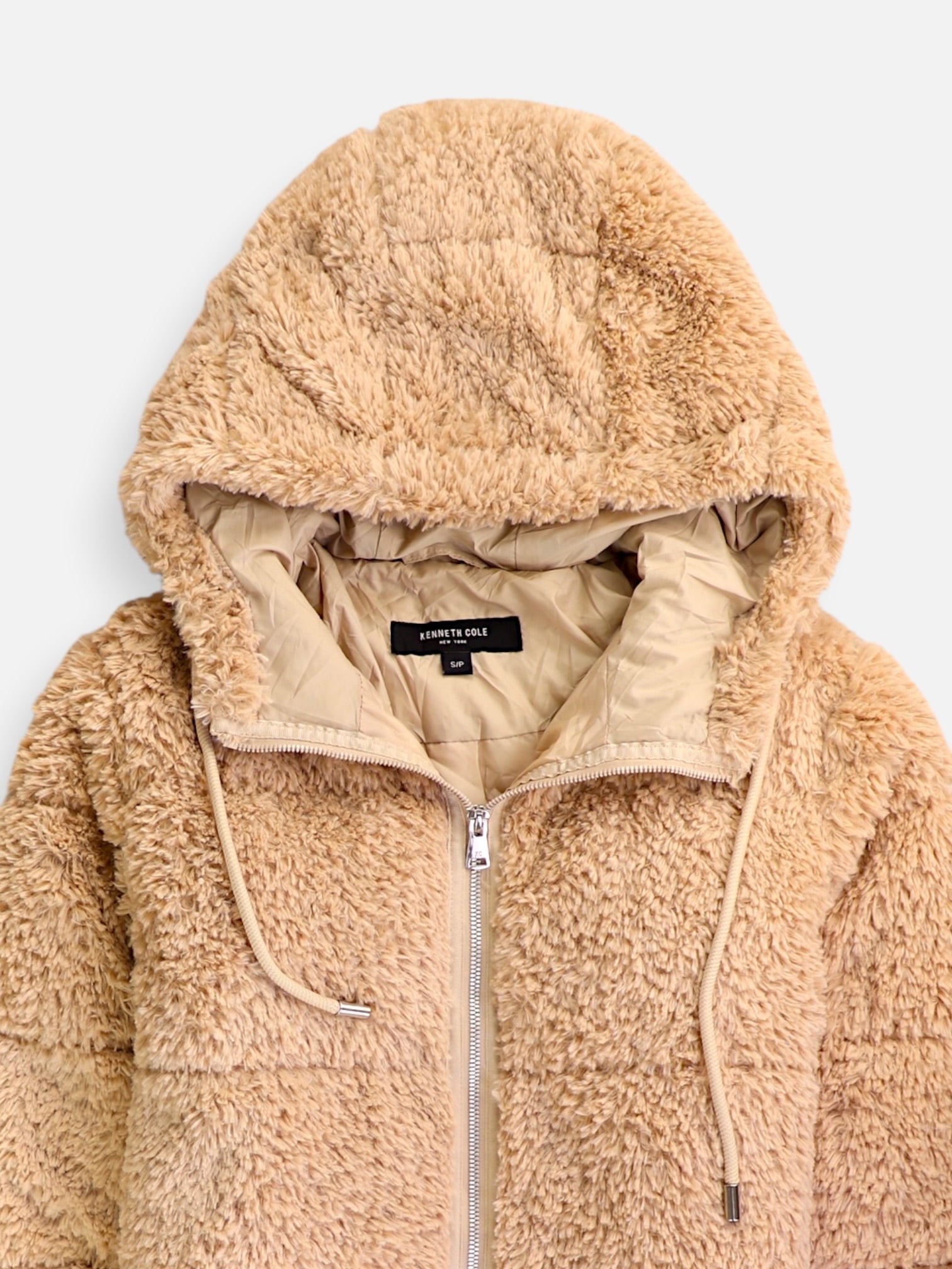 Kenneth Cole Chaqueta Casual Teddy - Mujer - Small