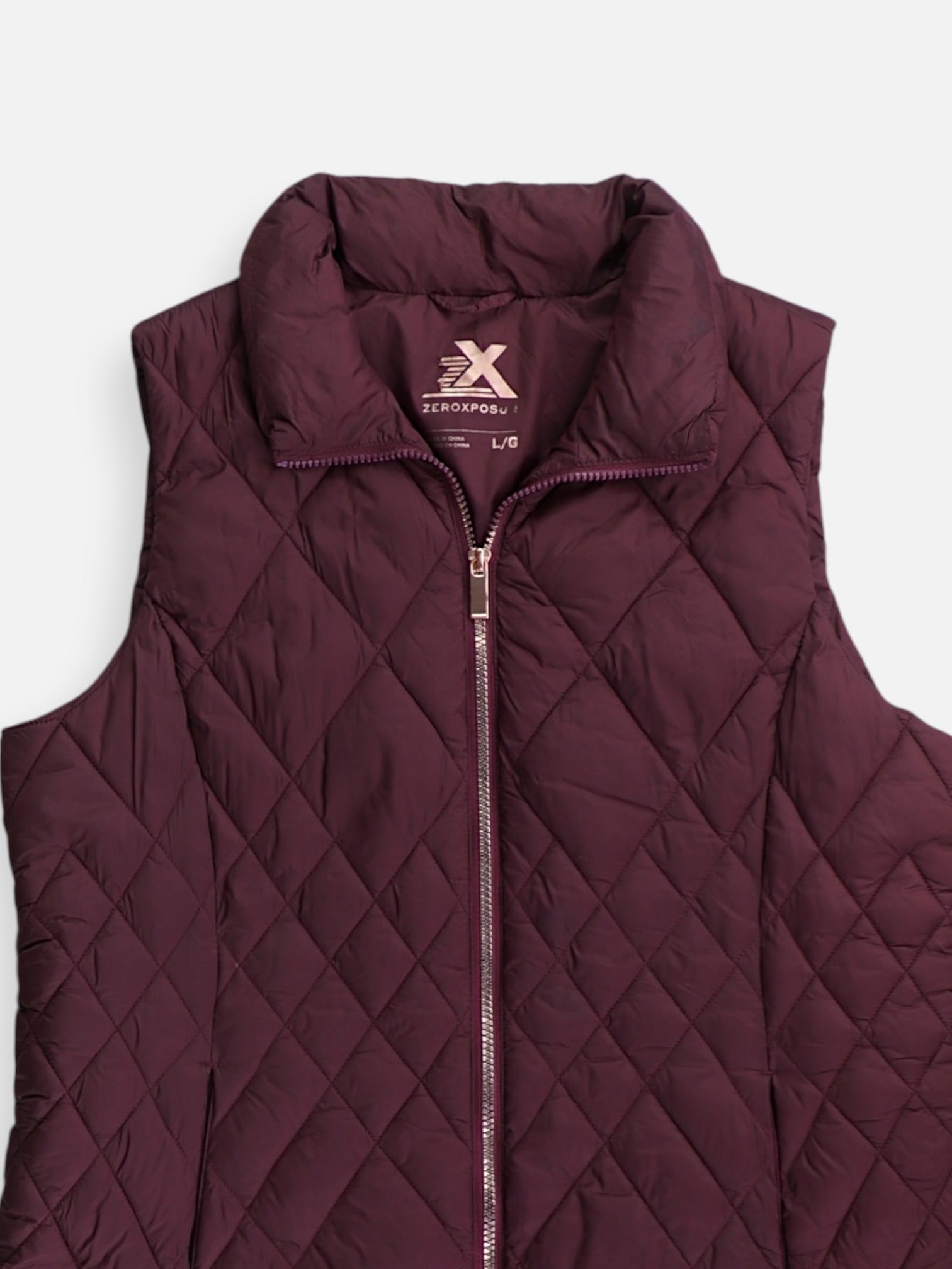 ZERO X POSUR Chaleco Puffer - Mujer - Large