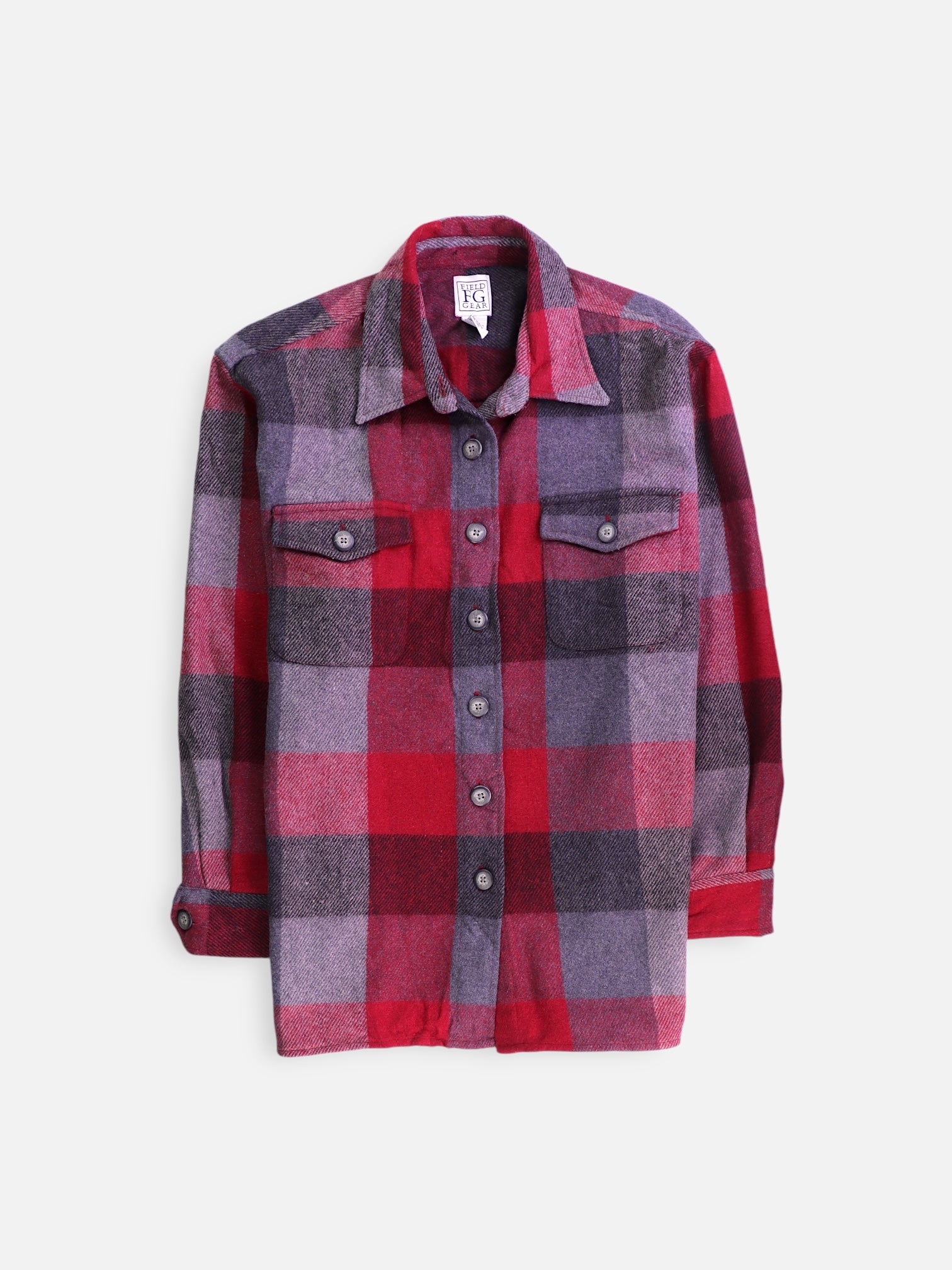 Chaqueta Sobrecamisa Color Block - Hombre - Large