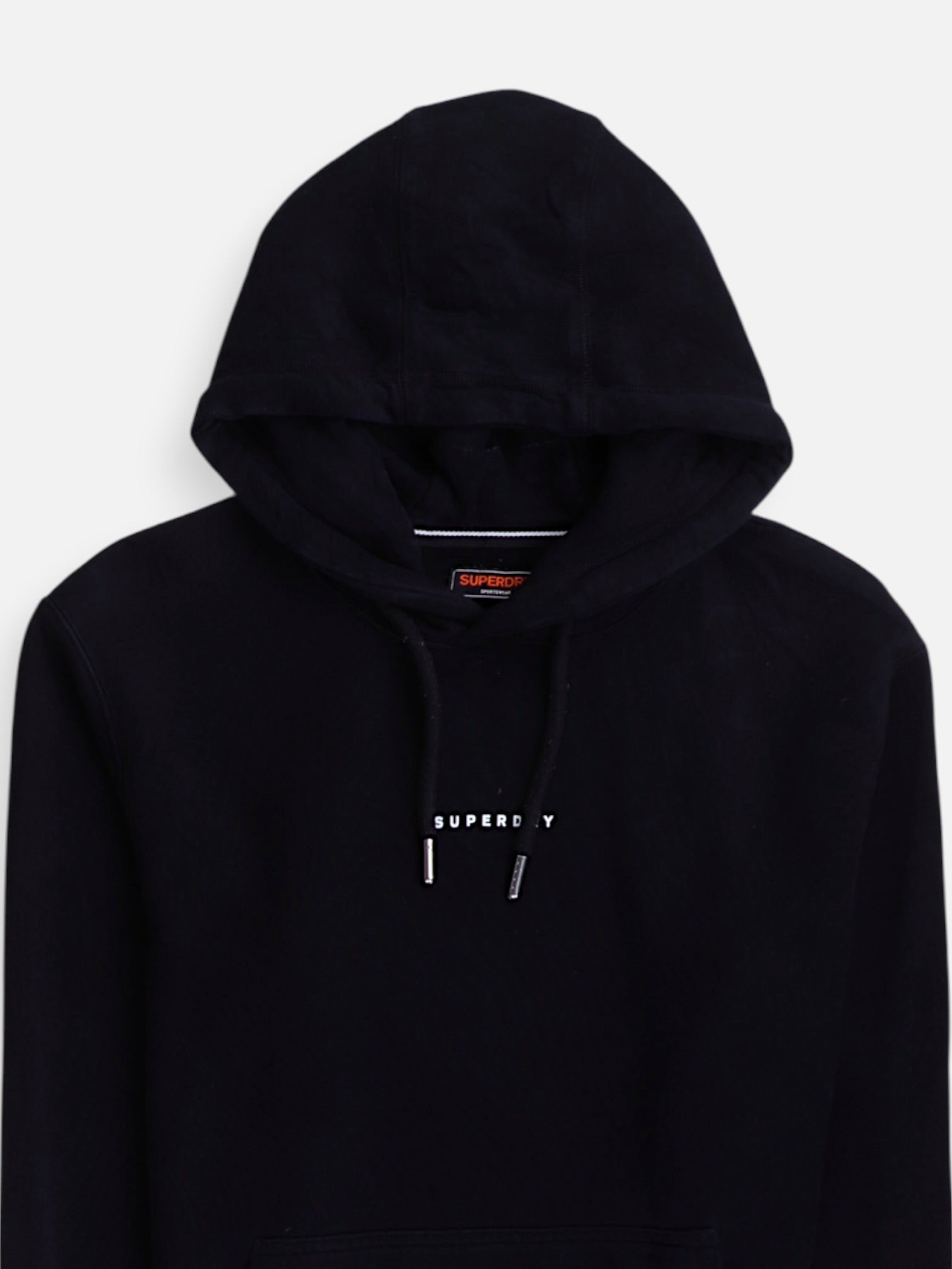 Super Dry Sudadera Hoodie Basic - Hombre - Medium