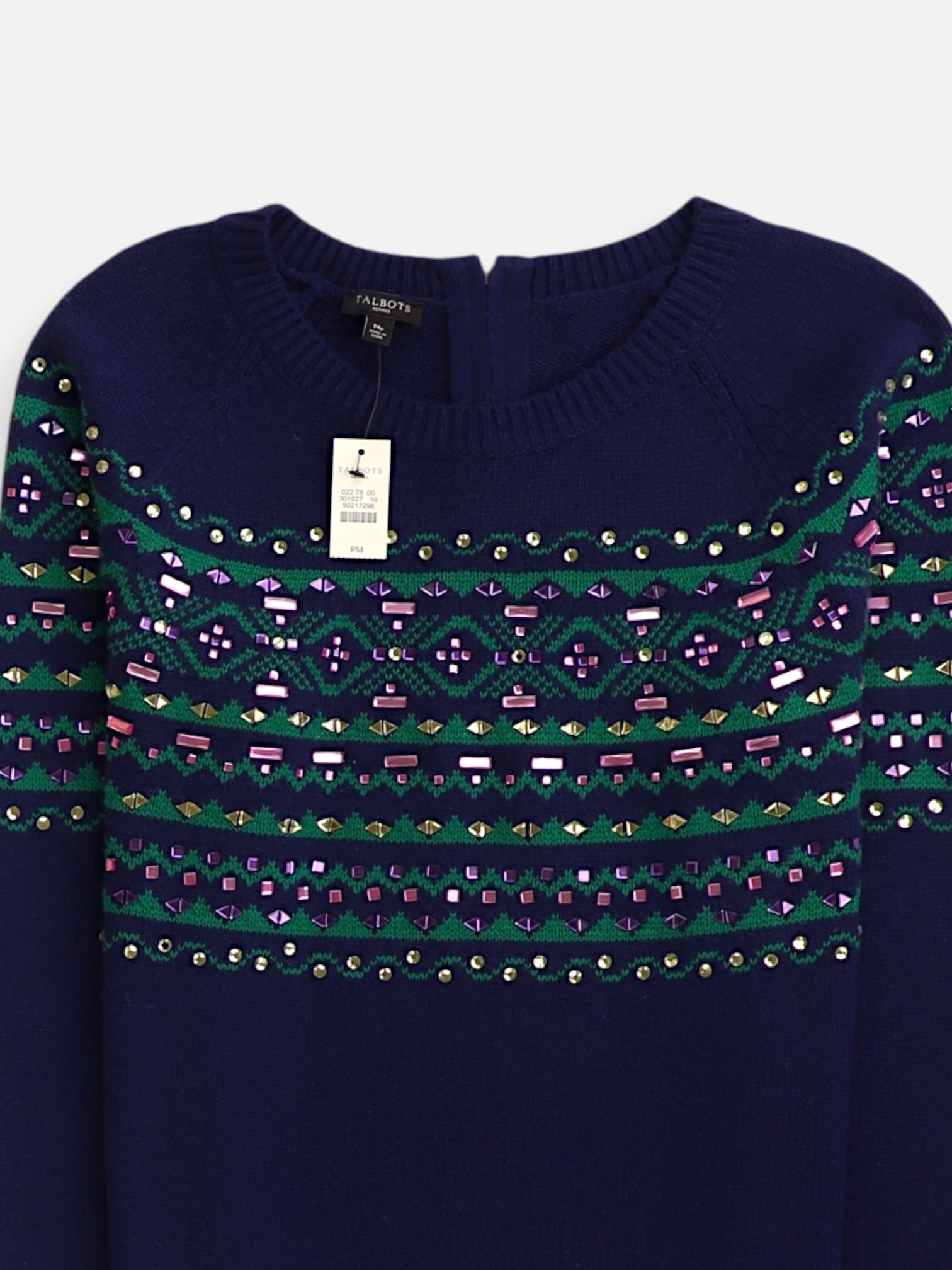 TALBOTS Sueter Knit Casual - Mujer - Medium