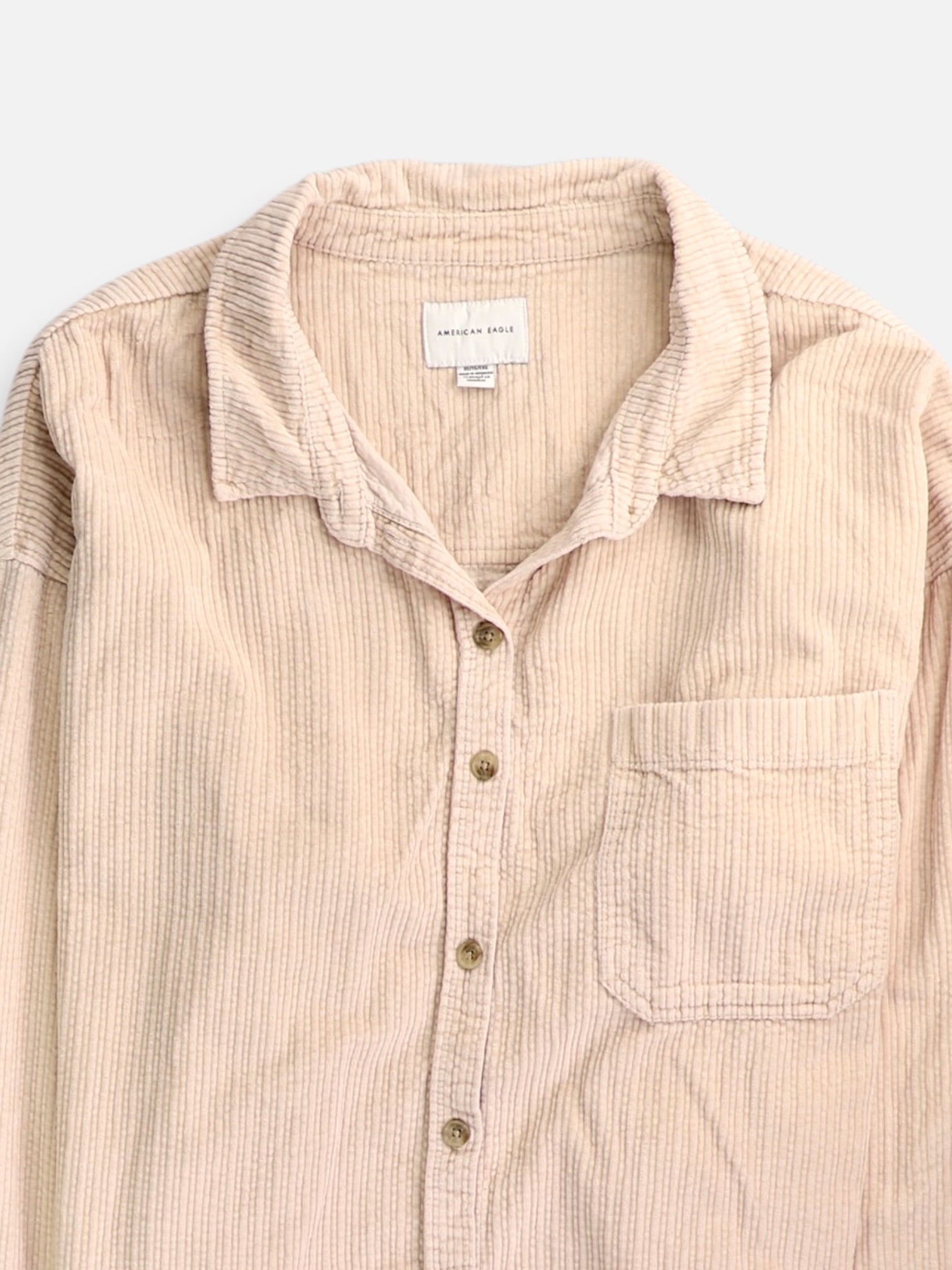 American Eagle Chaqueta Sobrecamisa Corduroy - Mujer - XL