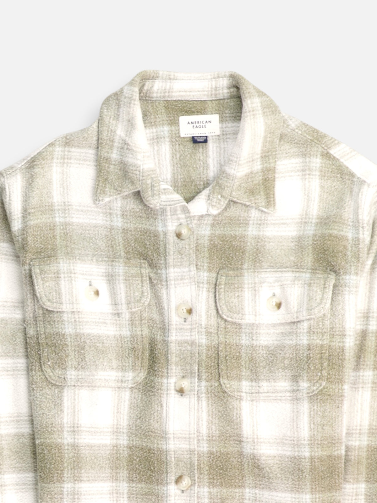 American Eagle Chaqueta Sobrecamisa Basic - Mujer - XS