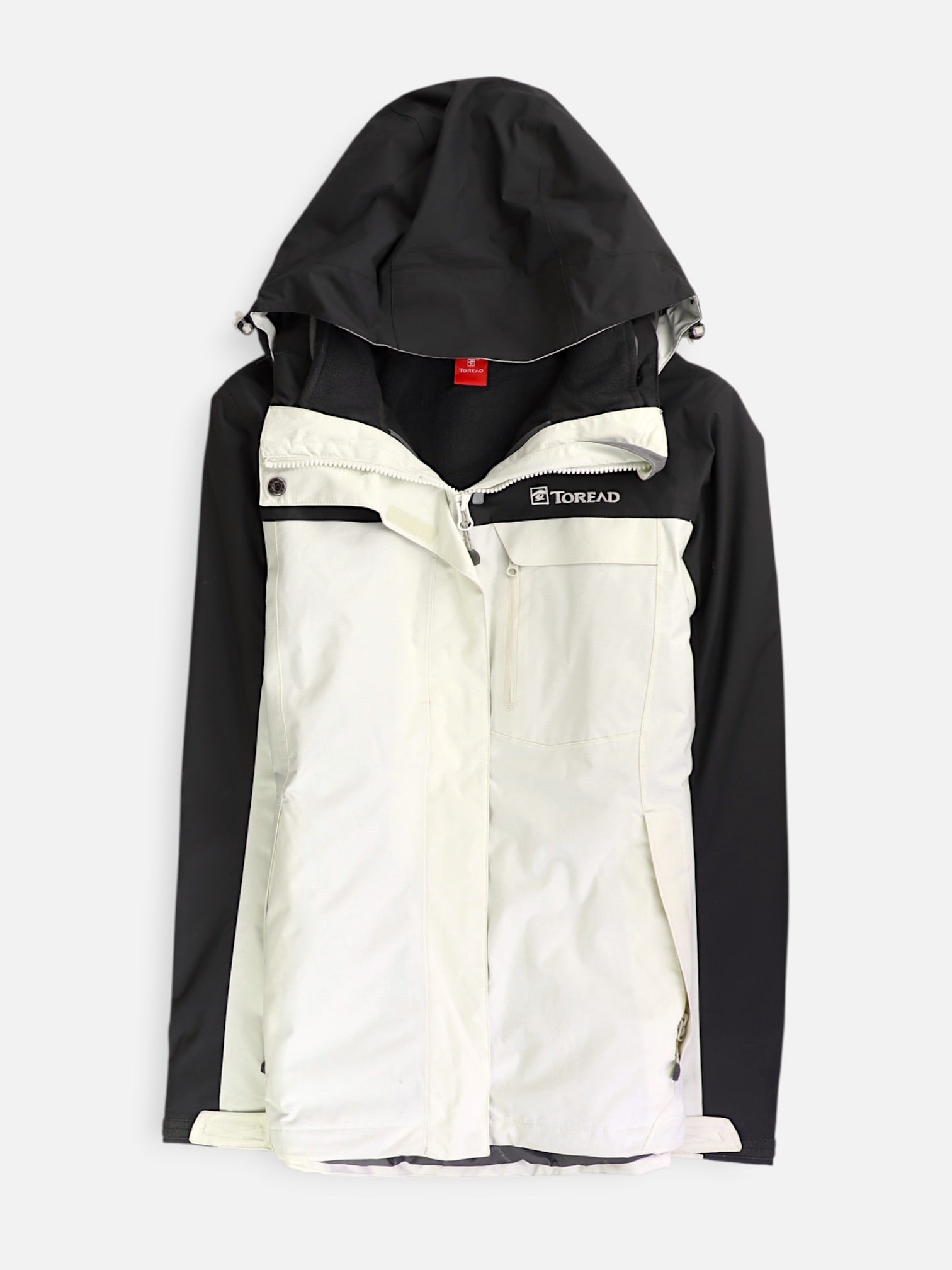 Chaqueta Impermeable Color Block - Mujer - Medium