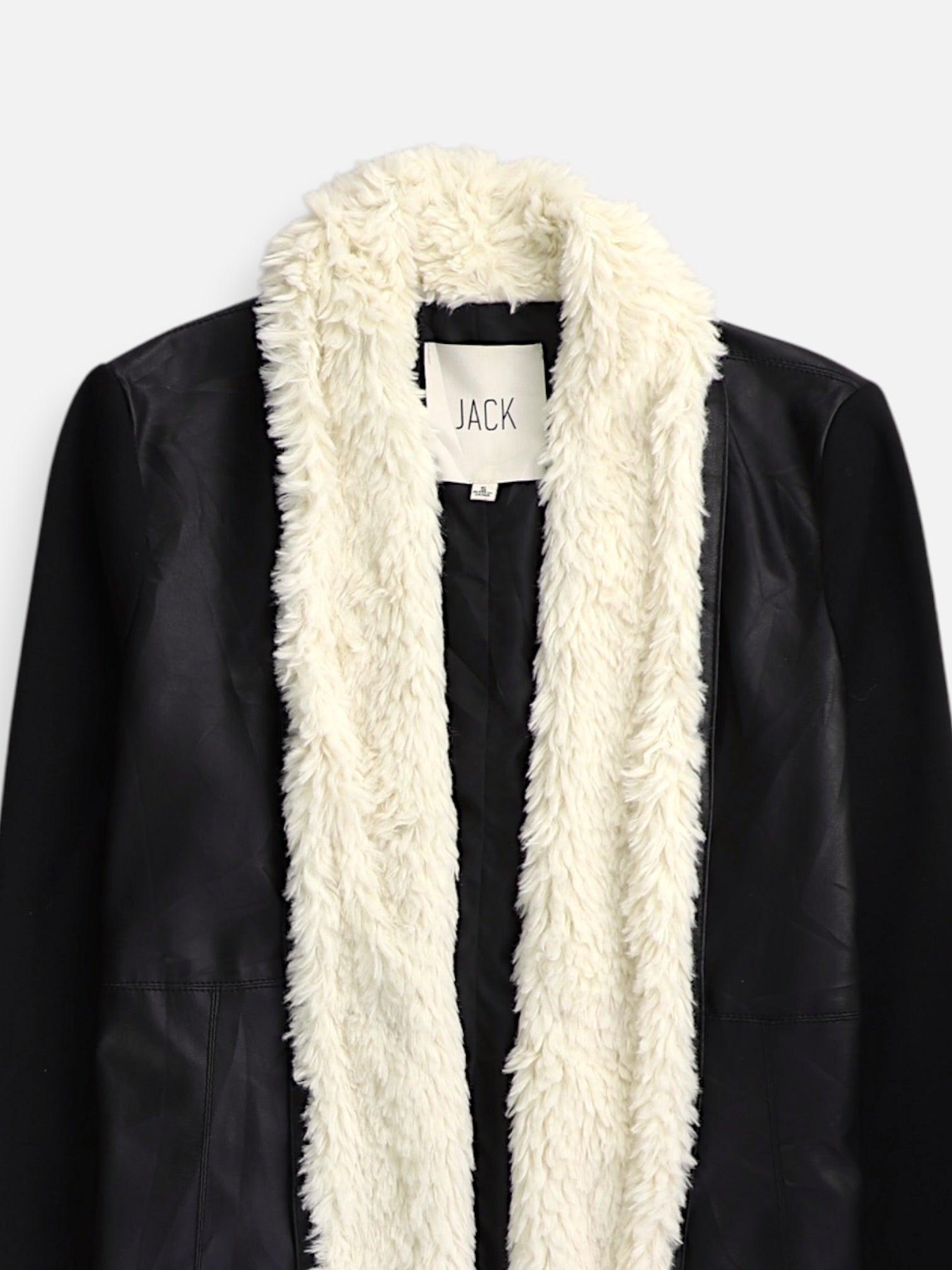 Chaqueta Bolero Cuero - Mujer - Small