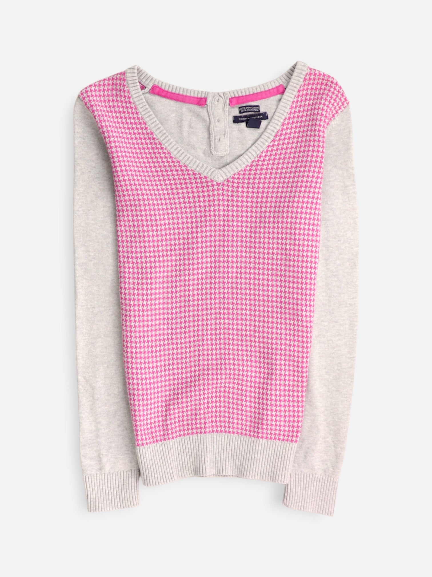 Tommy Hilfiger Sueter Casual Color Block - Mujer - Small