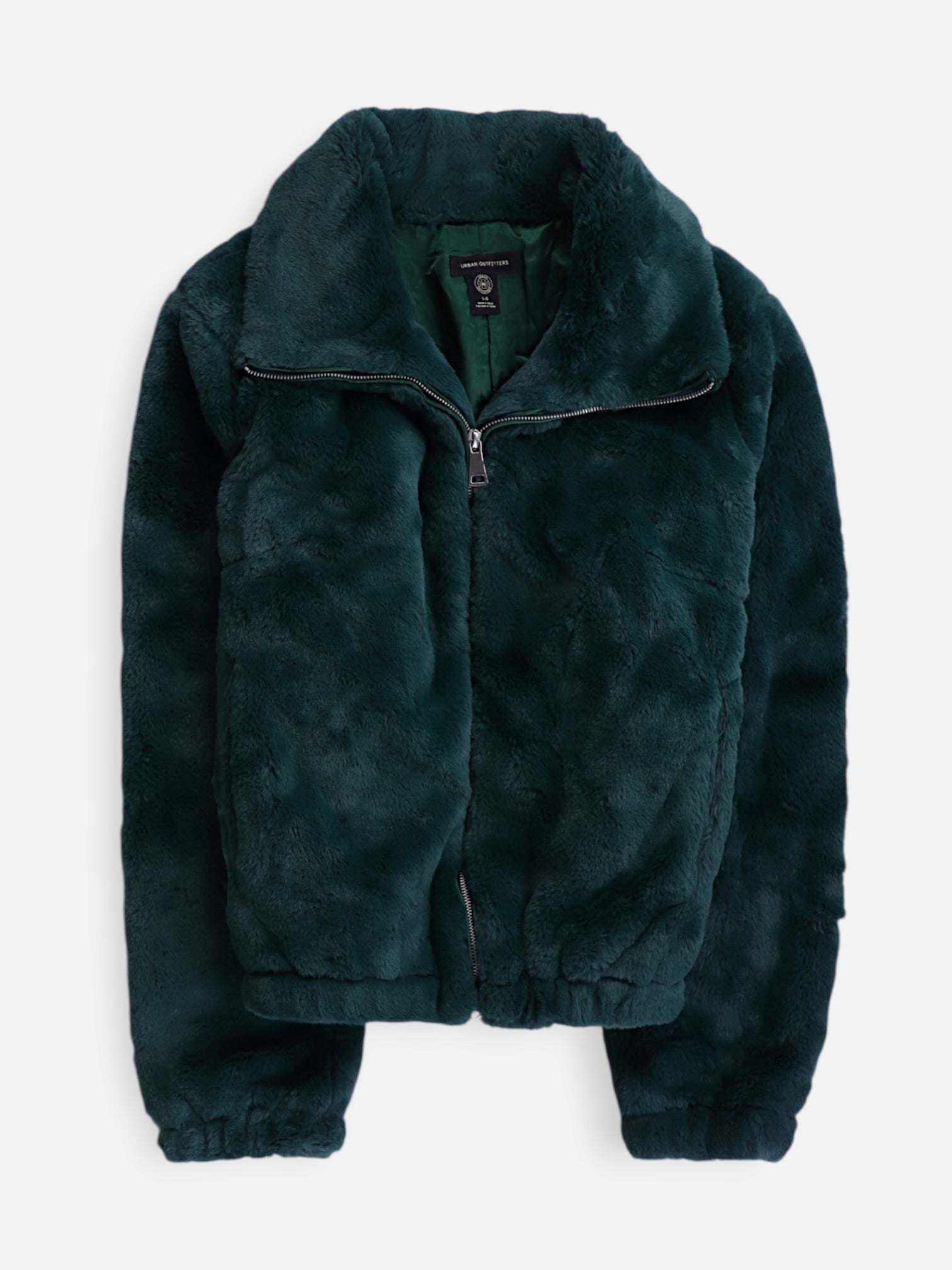 URBAN OUTFITTERS Chaqueta Casual Teddy - Mujer - Large