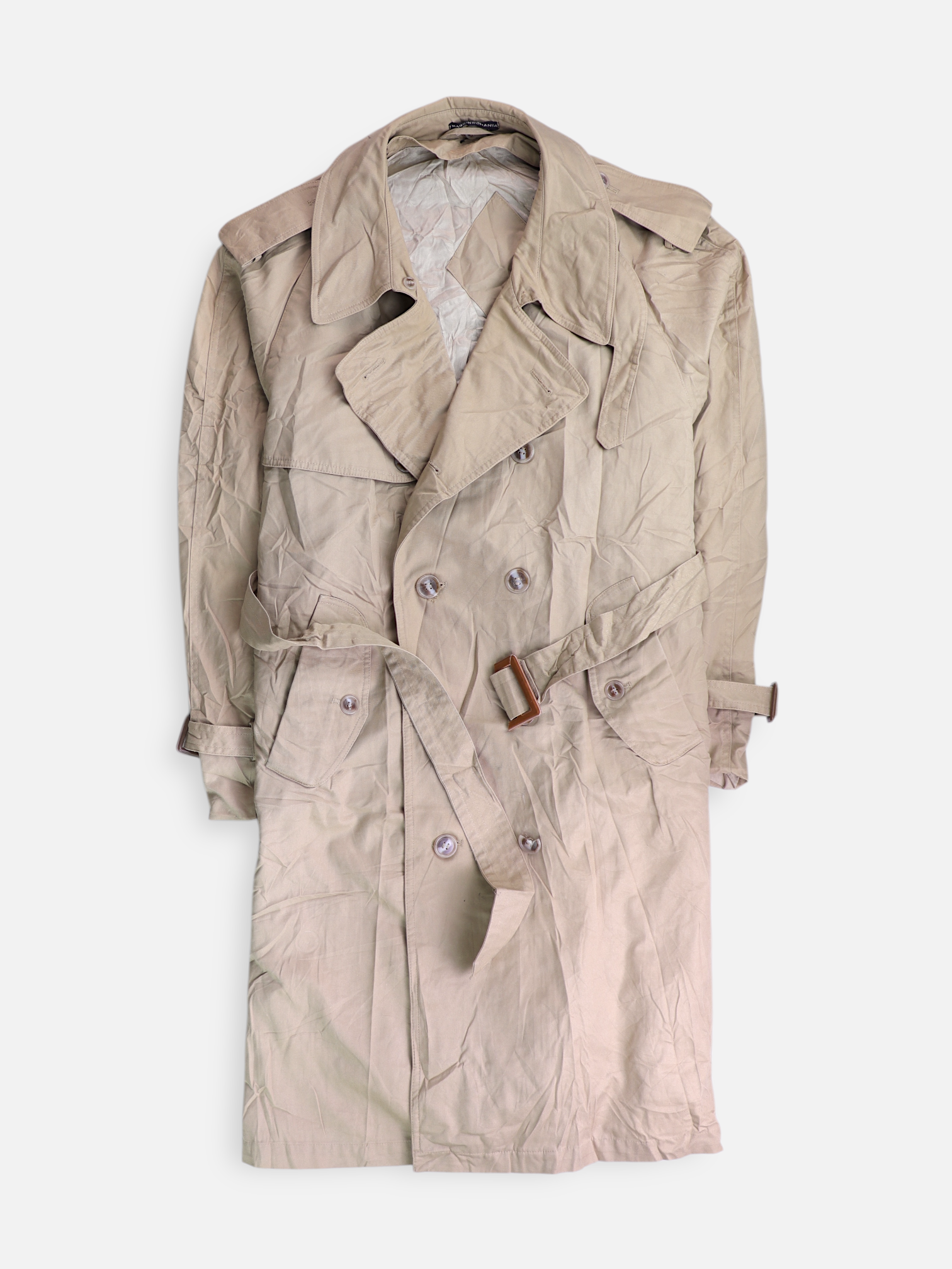 Abrigo Trench Coat Casual - Hombre - Small