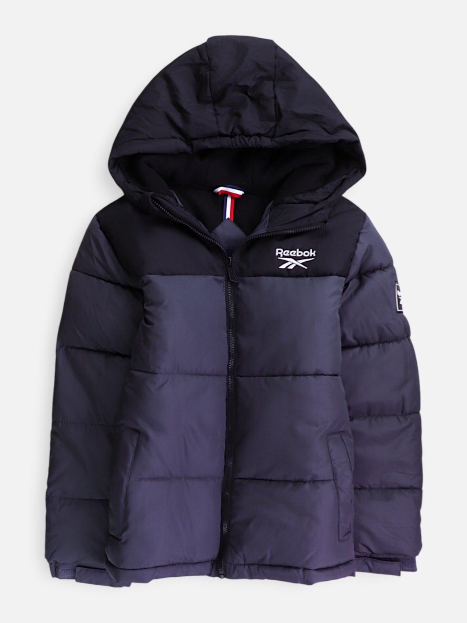Reebok Chaqueta Puffer Color Block - Niño - Medium - 10-12Y (Años)