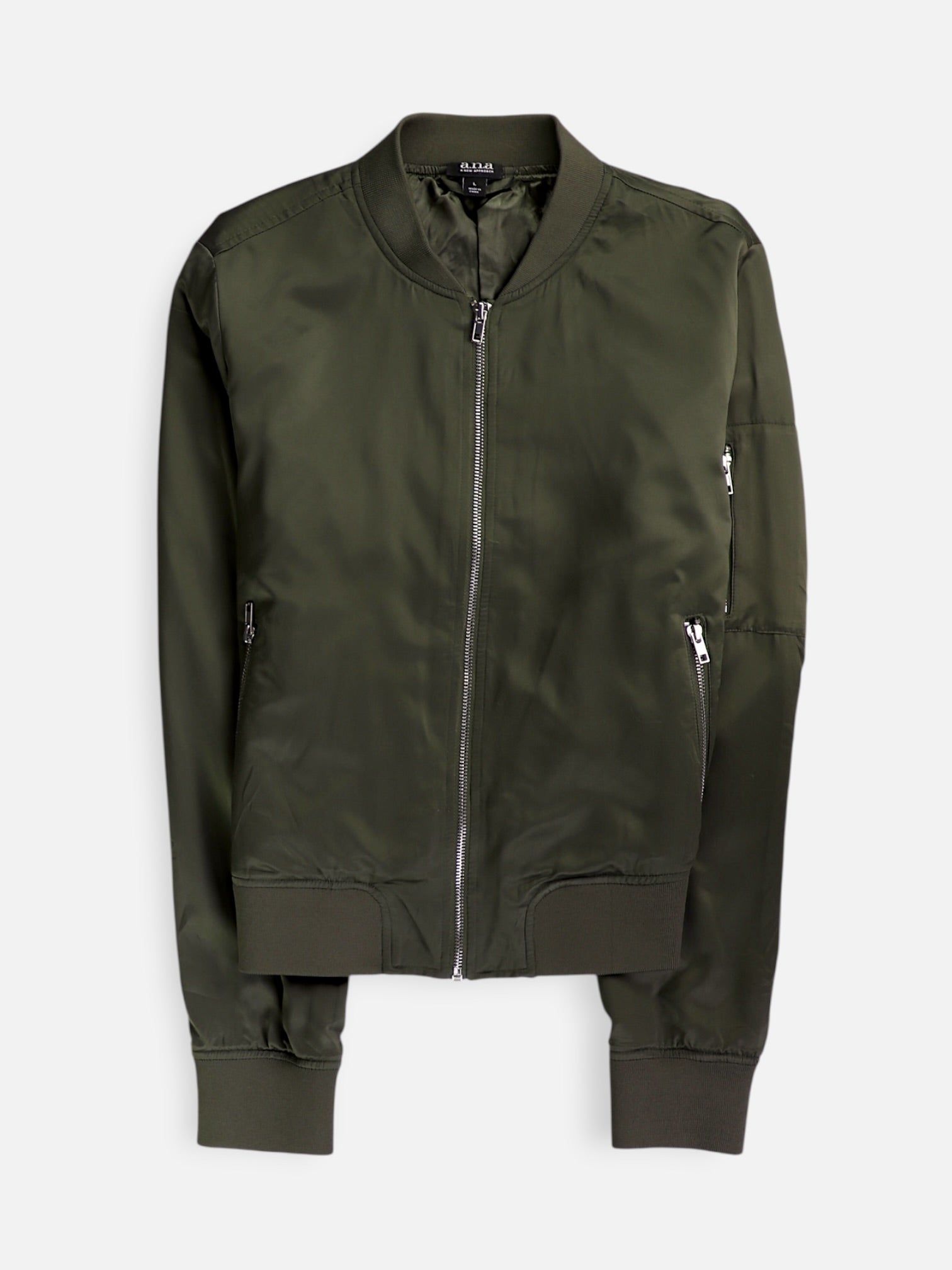 ana Chaqueta Bomber Basic - Mujer - Large