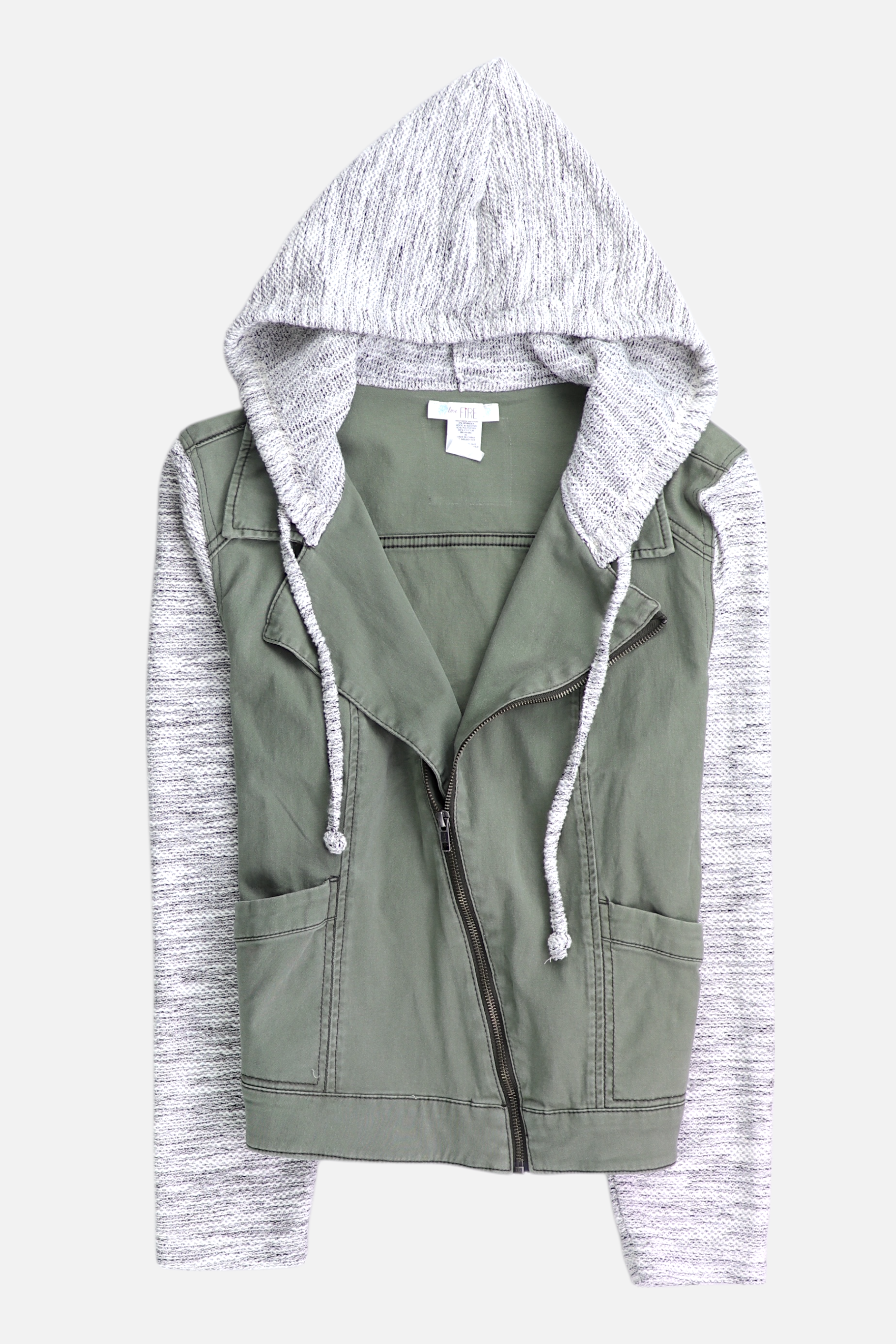 Chaqueta Casual Color Block - Mujer - XL