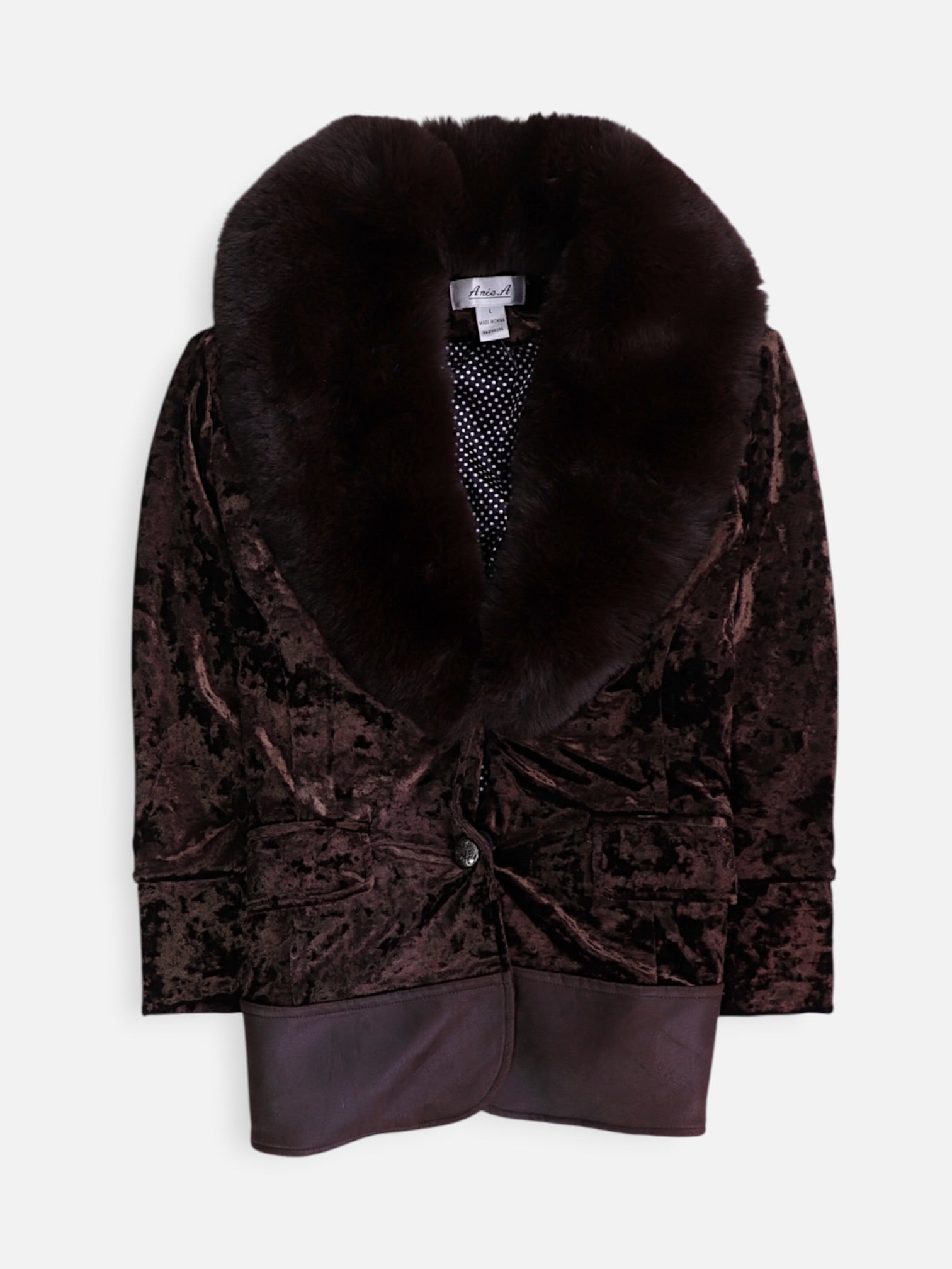 Chaqueta Casual Velvet - Mujer - Large