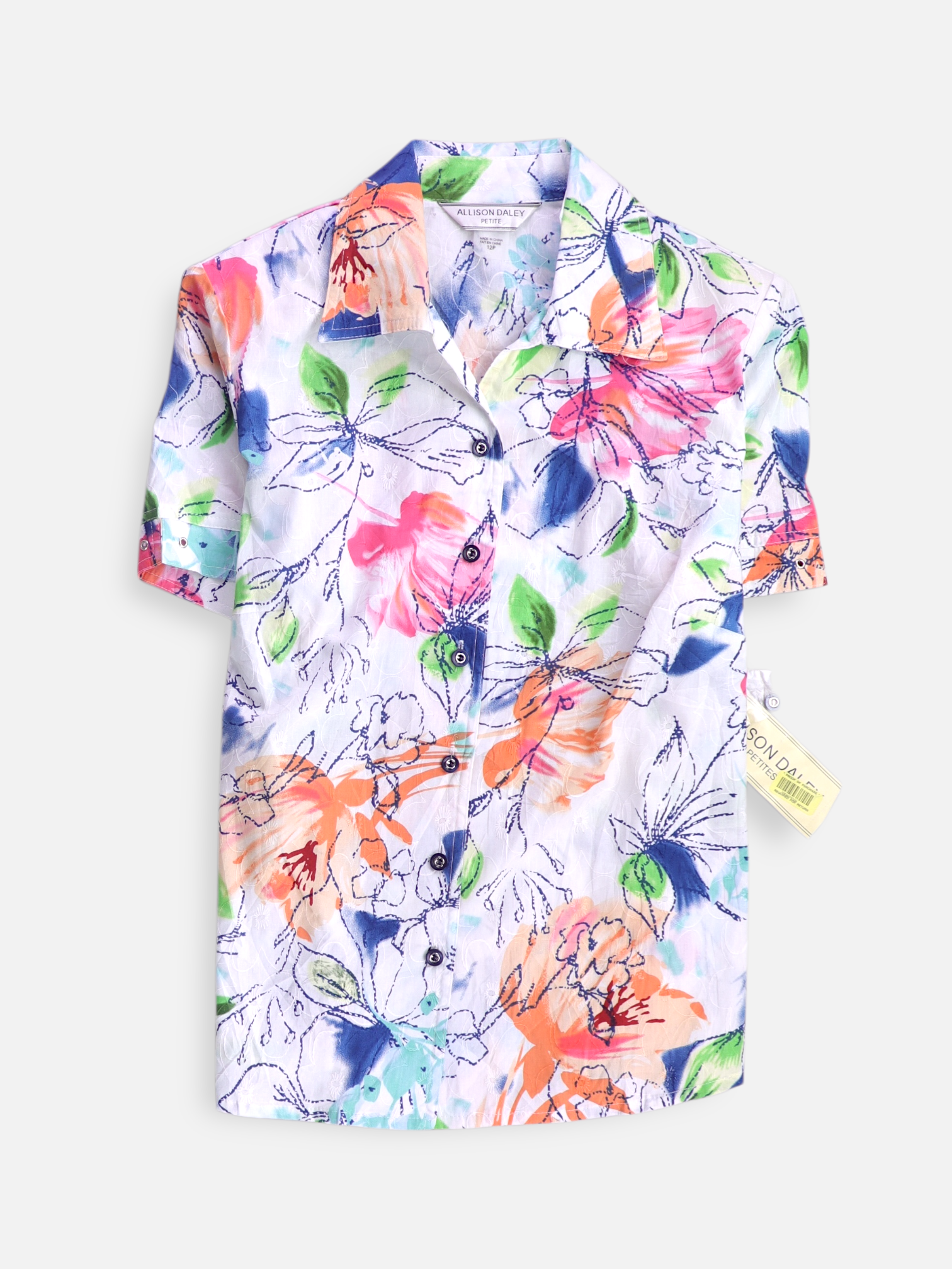 Blusa Casual - Mujer - 12 petite