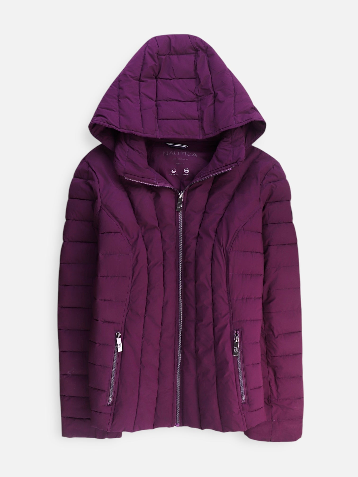 Nautica Chaqueta Puffer Impermeable - Mujer - XL