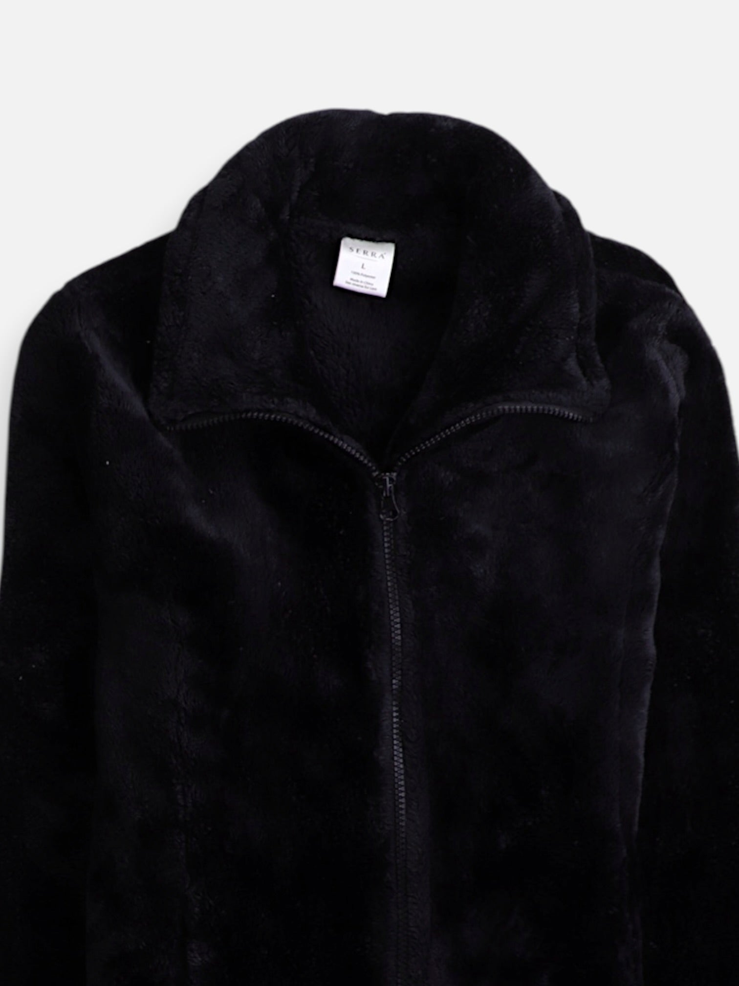 Sueter Fleece Casual - Mujer - Large