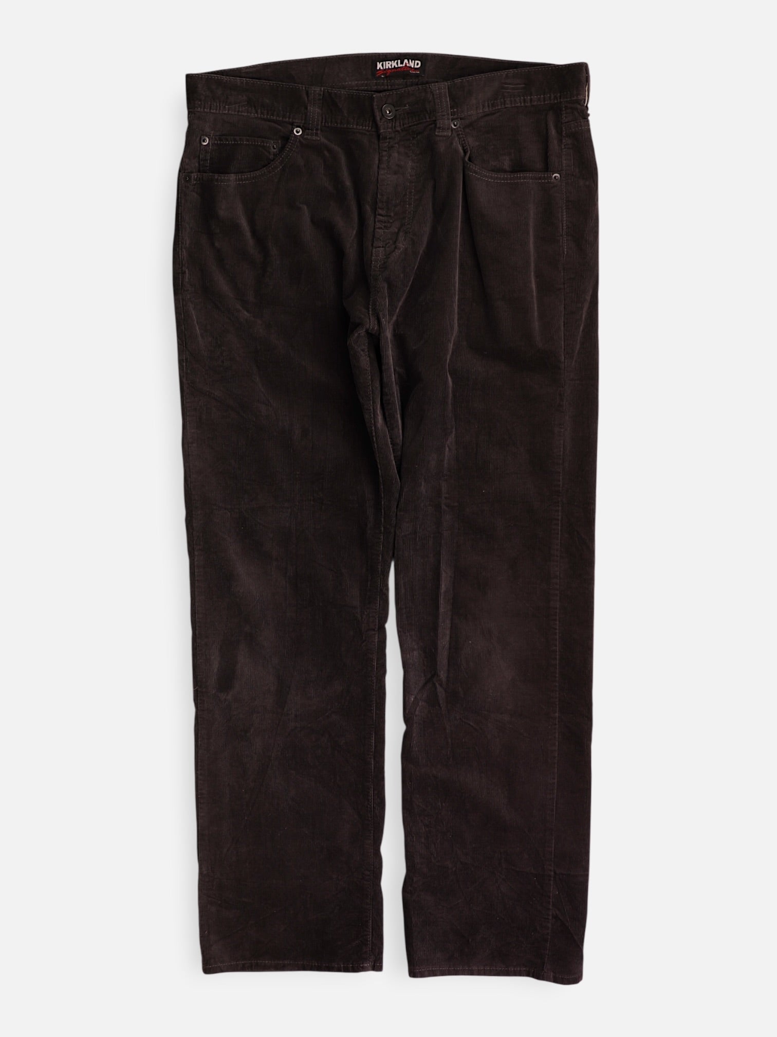 KIRKLAND Pantalon Regular Fit Corduroy - Hombre - 36x32