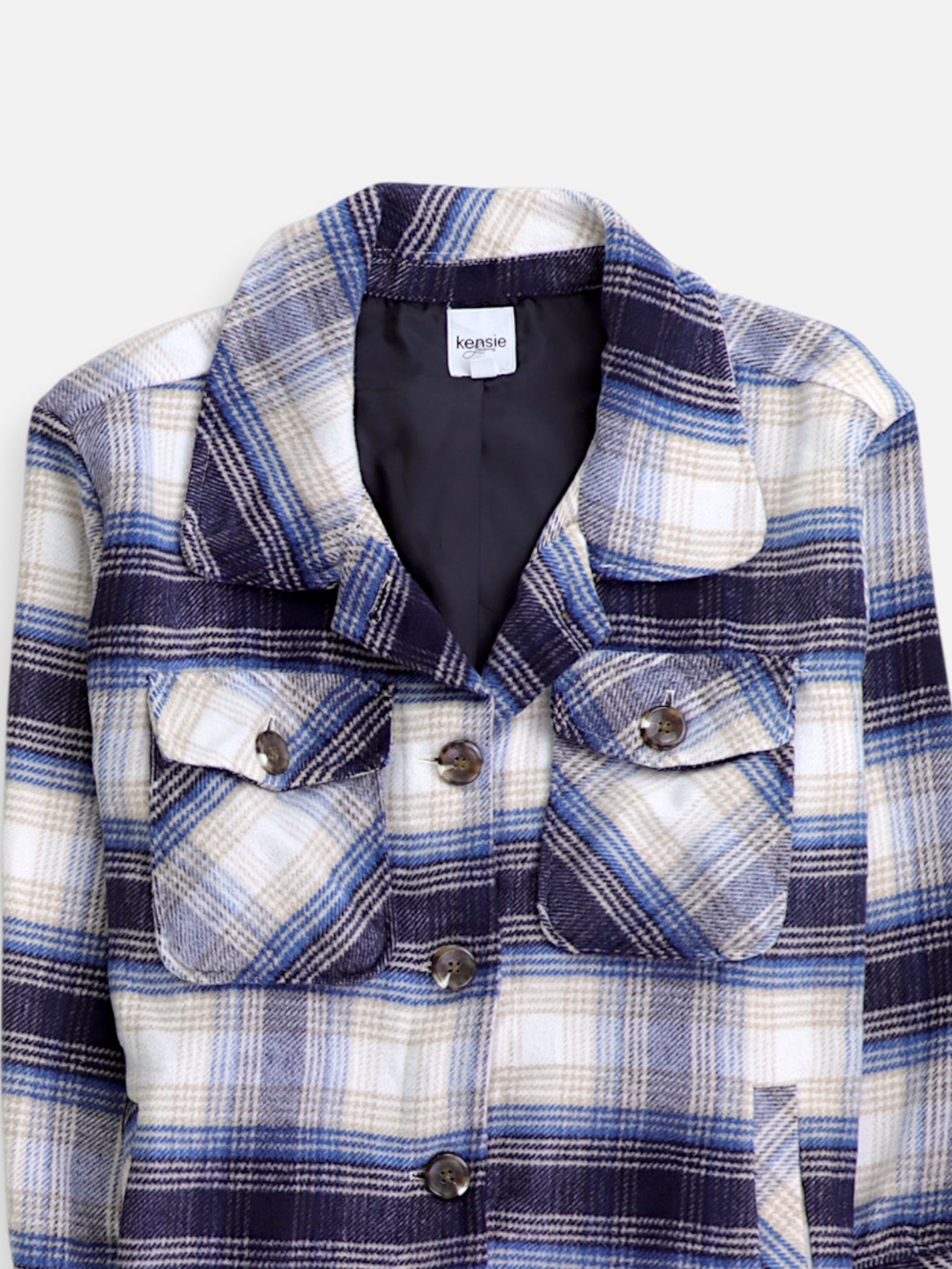 Chaqueta Sobrecamisa Plaid Types - Mujer - Large