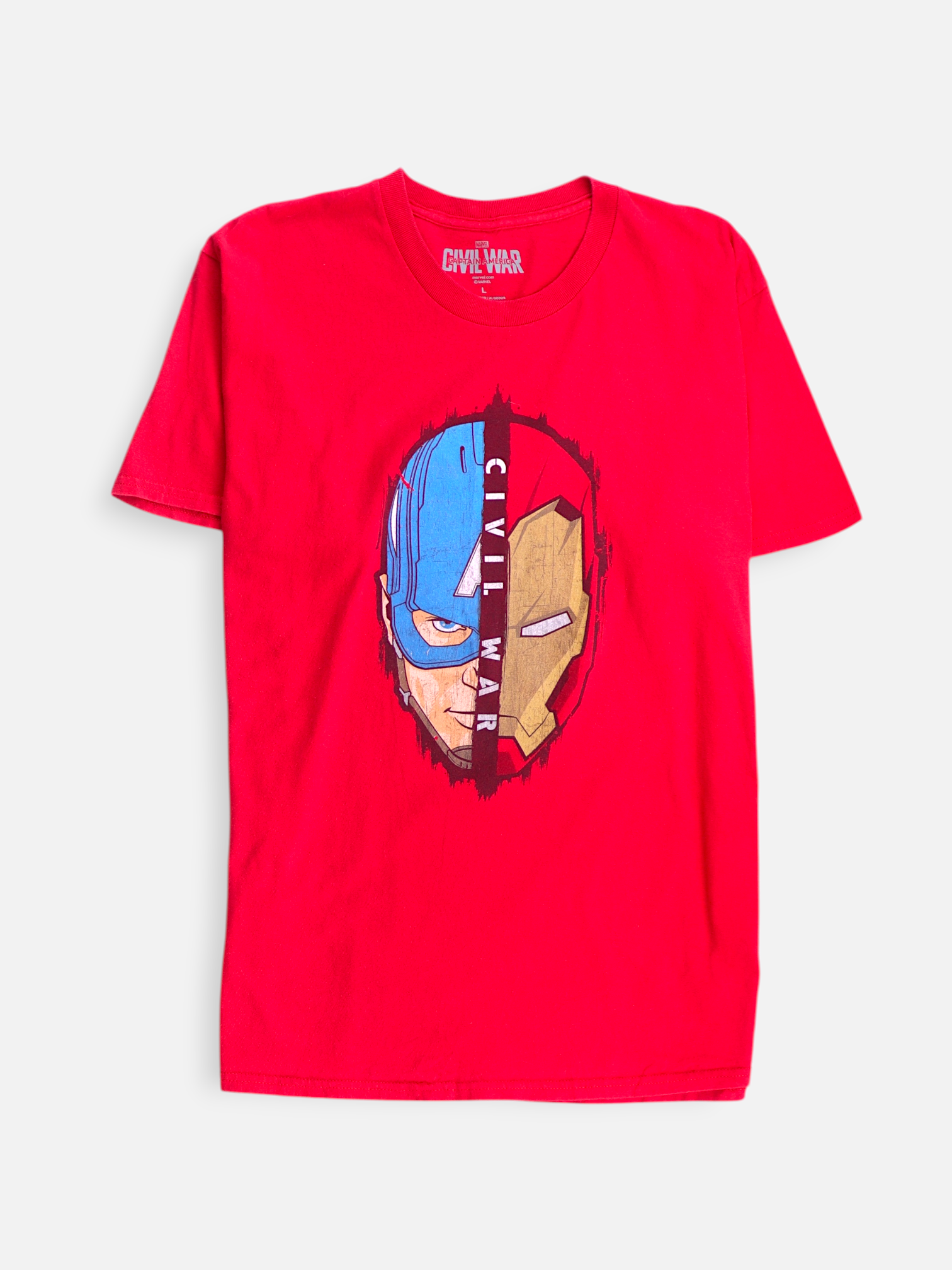 Marvel Camiseta Grafica - Hombre - Large