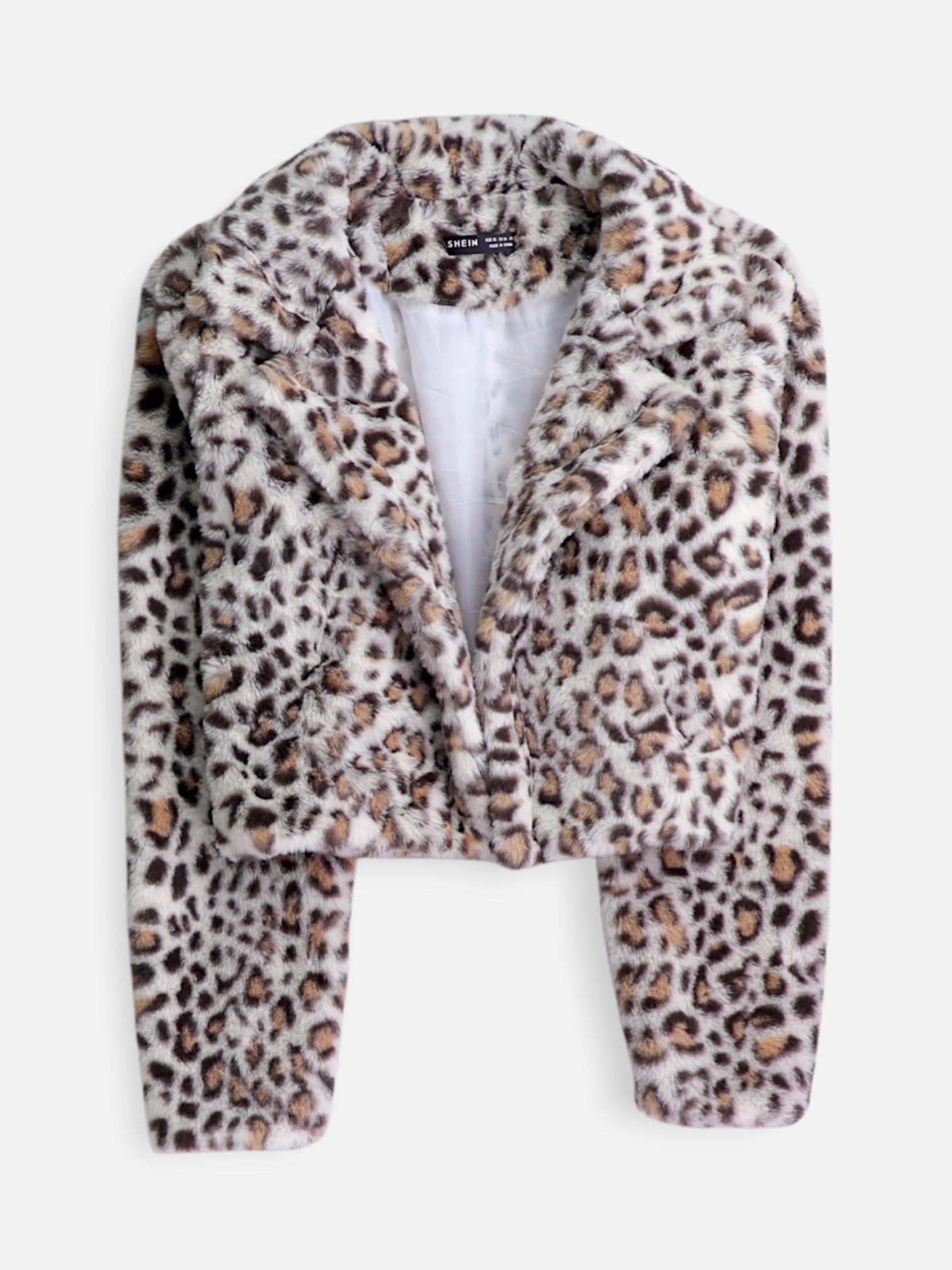 SHEIN Chaqueta Casual Teddy - Mujer - XS