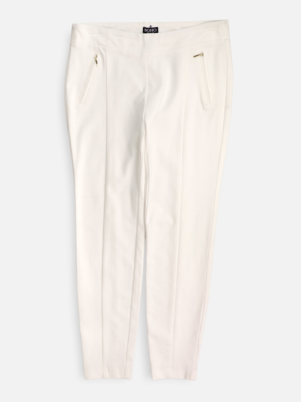 Pantalon Regular Fit Casual - Mujer - Large