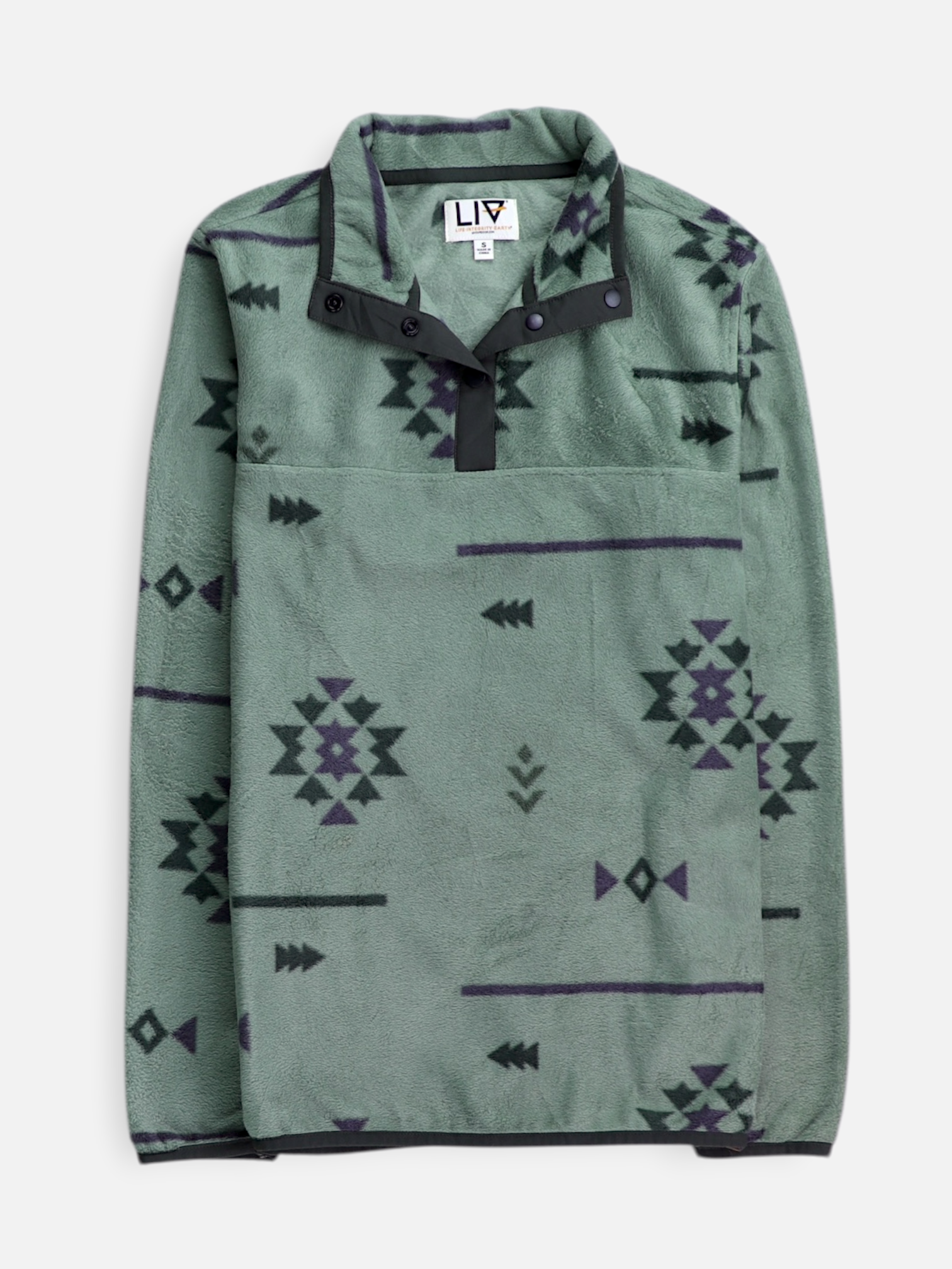 Sueter Fleece Casual - Mujer - Small