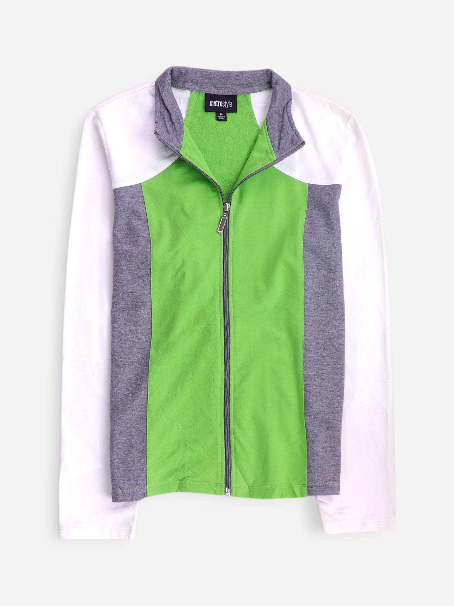 Sudadera Fleece Color Block - Mujer - Medium