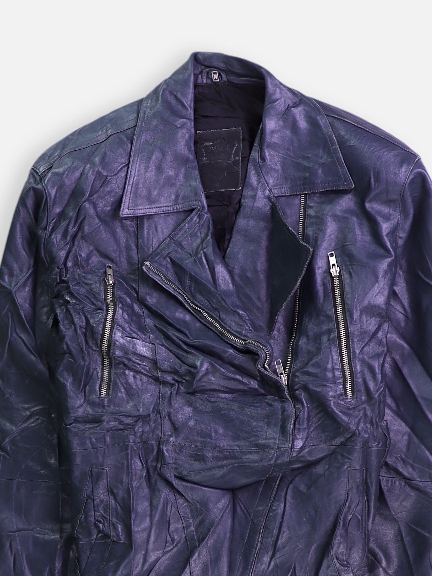 Chaqueta Cuero Basic - Mujer - Medium