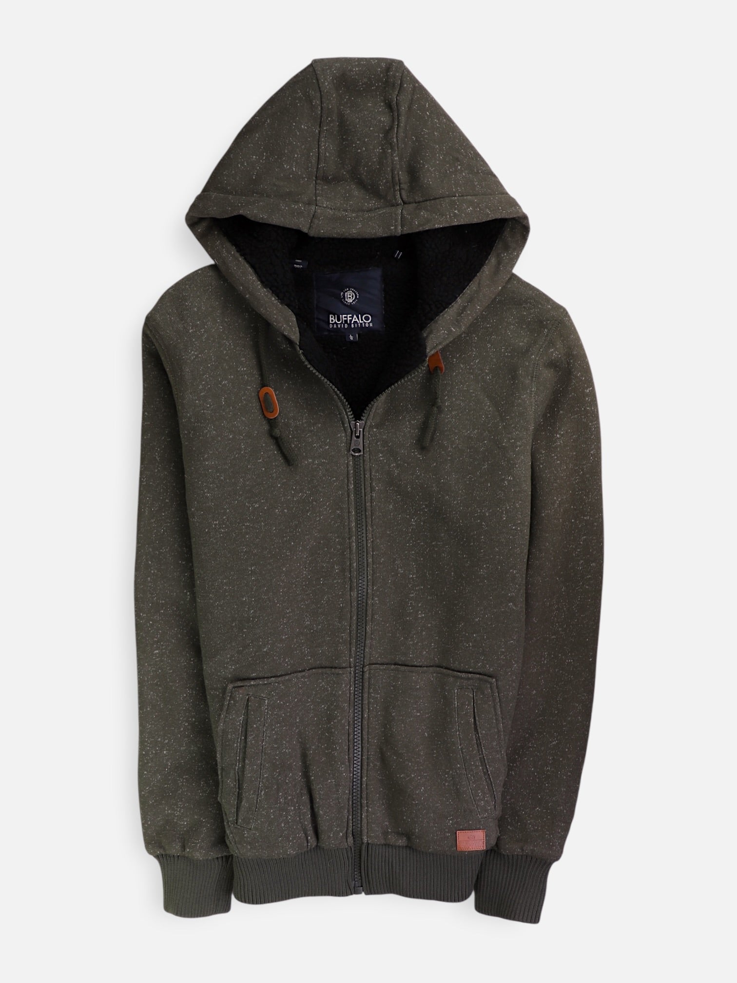 BUFFALO Sudadera Hoodie Basic - Hombre - Large