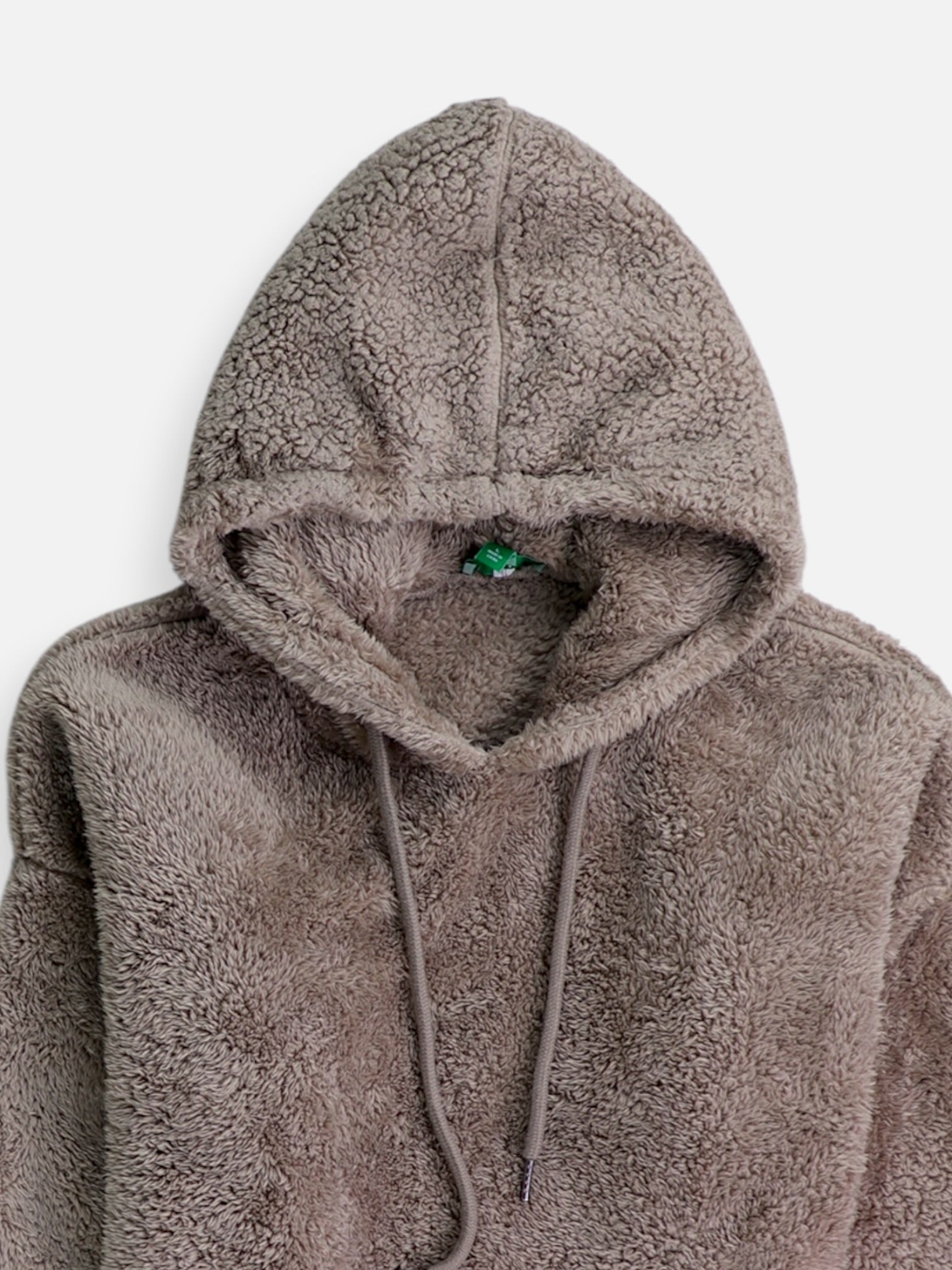 Sudadera Hoodie Teddy - Mujer - Large