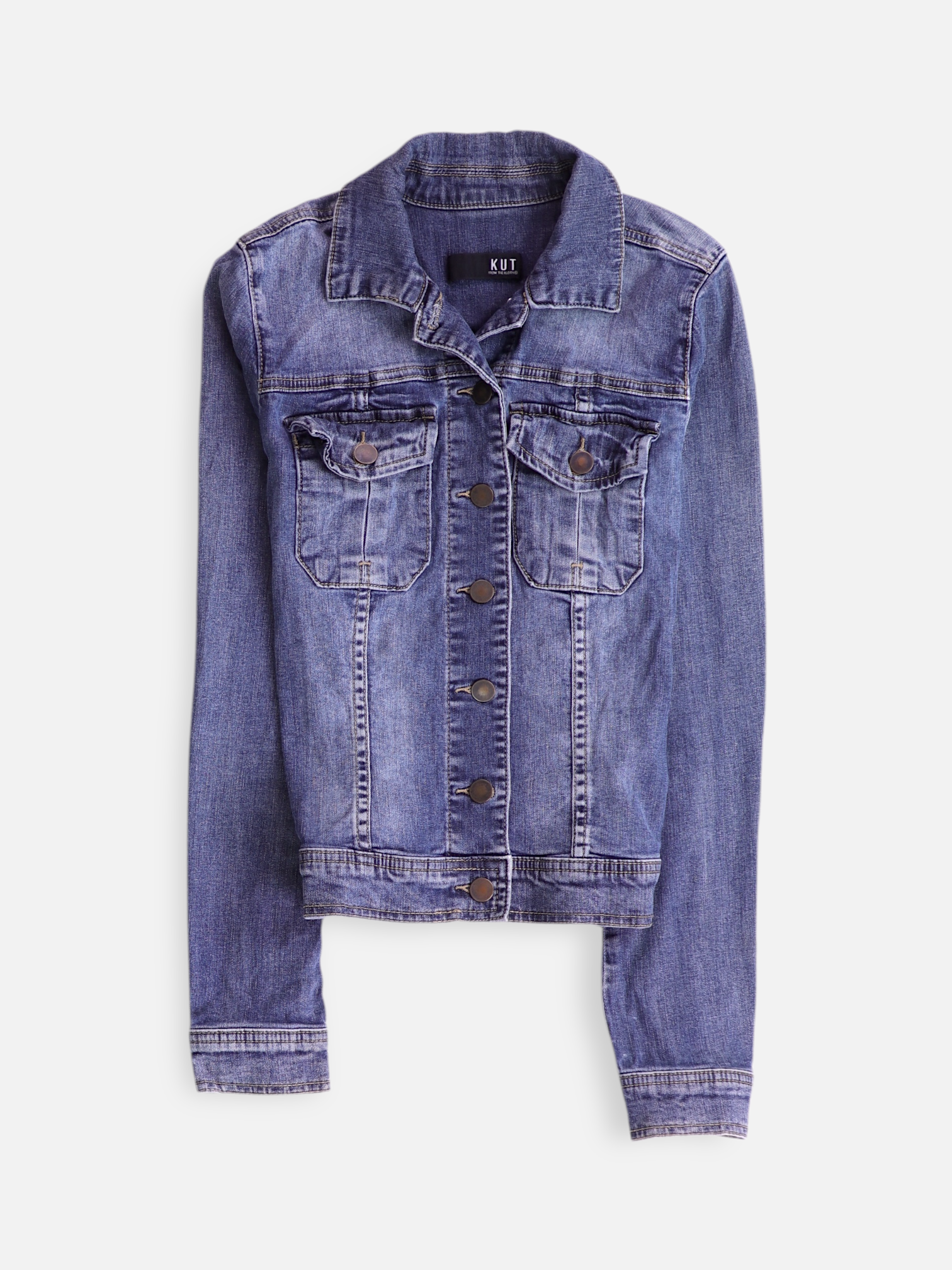 Chaqueta Denim Basic - Mujer - XS