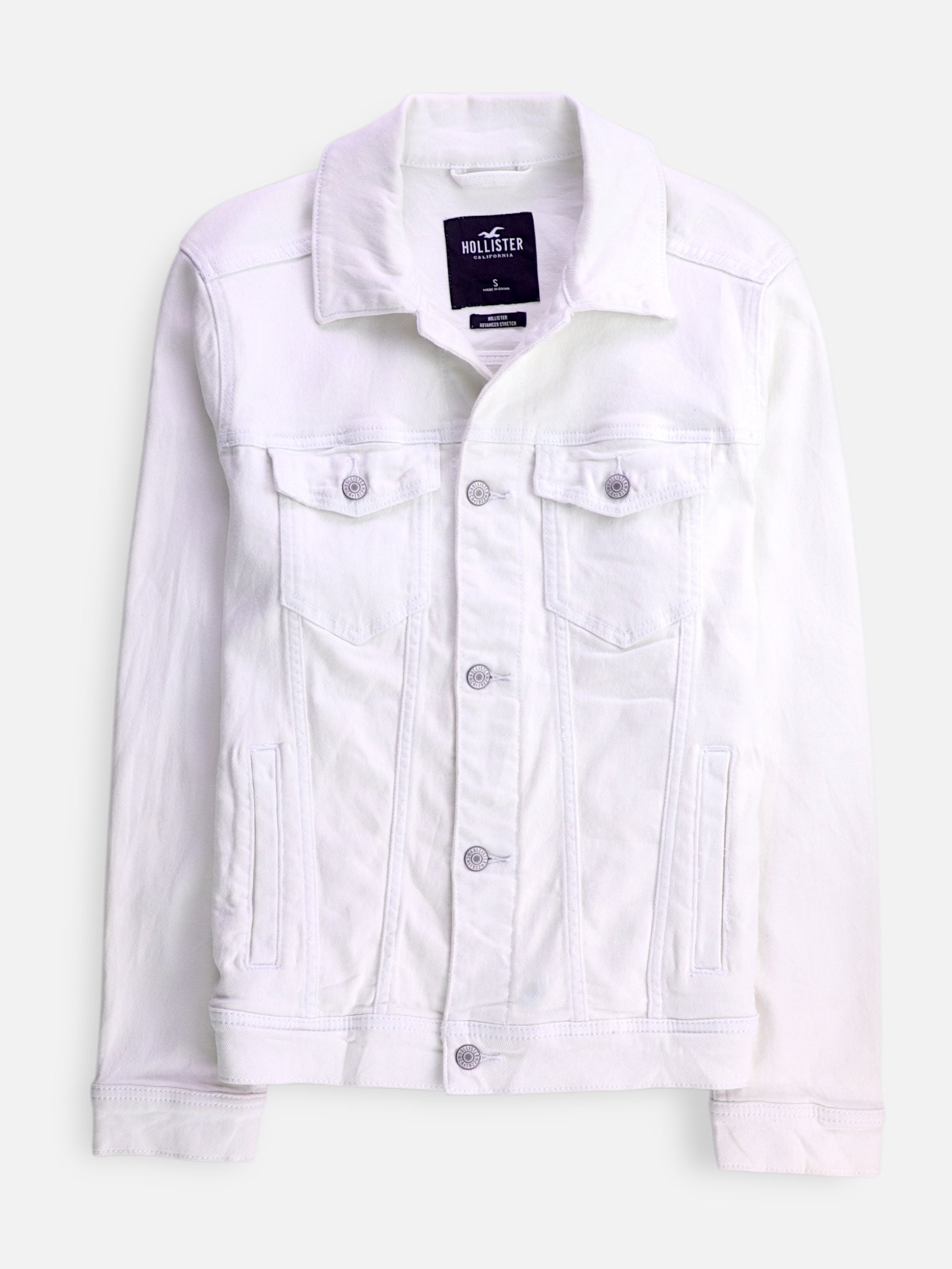 Hollister Chaqueta Casual Denim - Hombre - Small