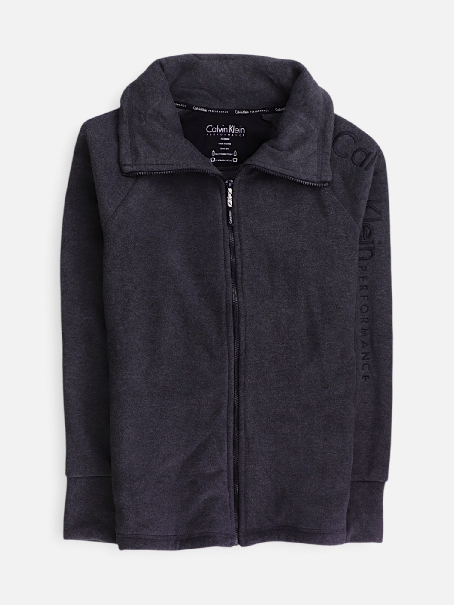 Calvin Klein Sueter Fleece Casual - Mujer - Medium