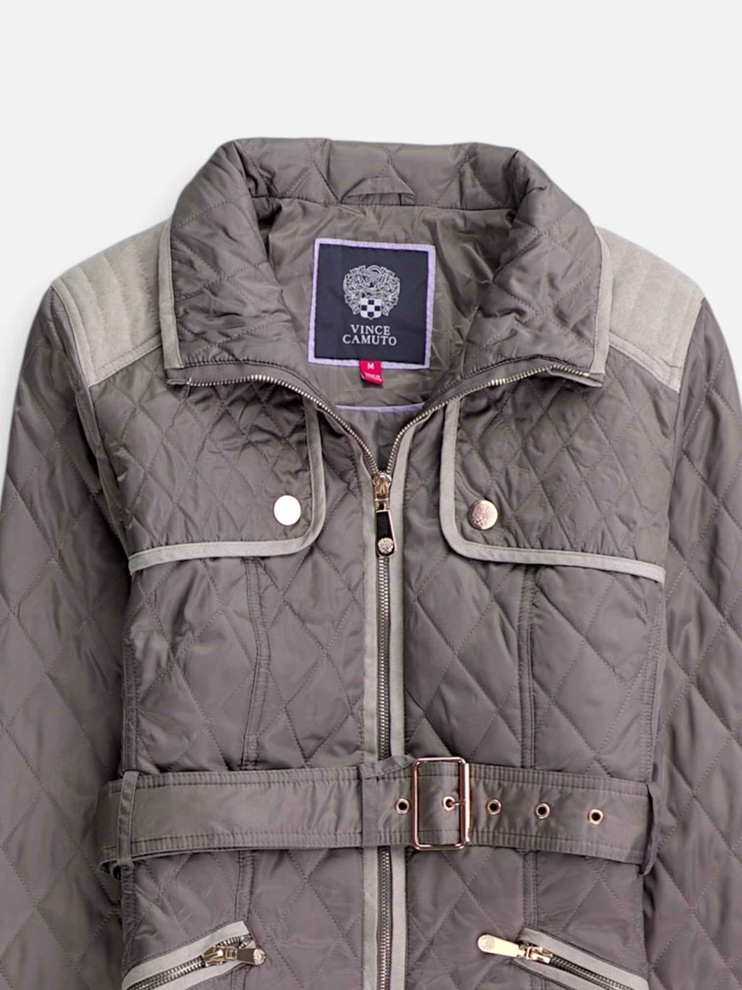 VINCE CAMUTO Chaqueta Casual Impermeable - Mujer - Medium