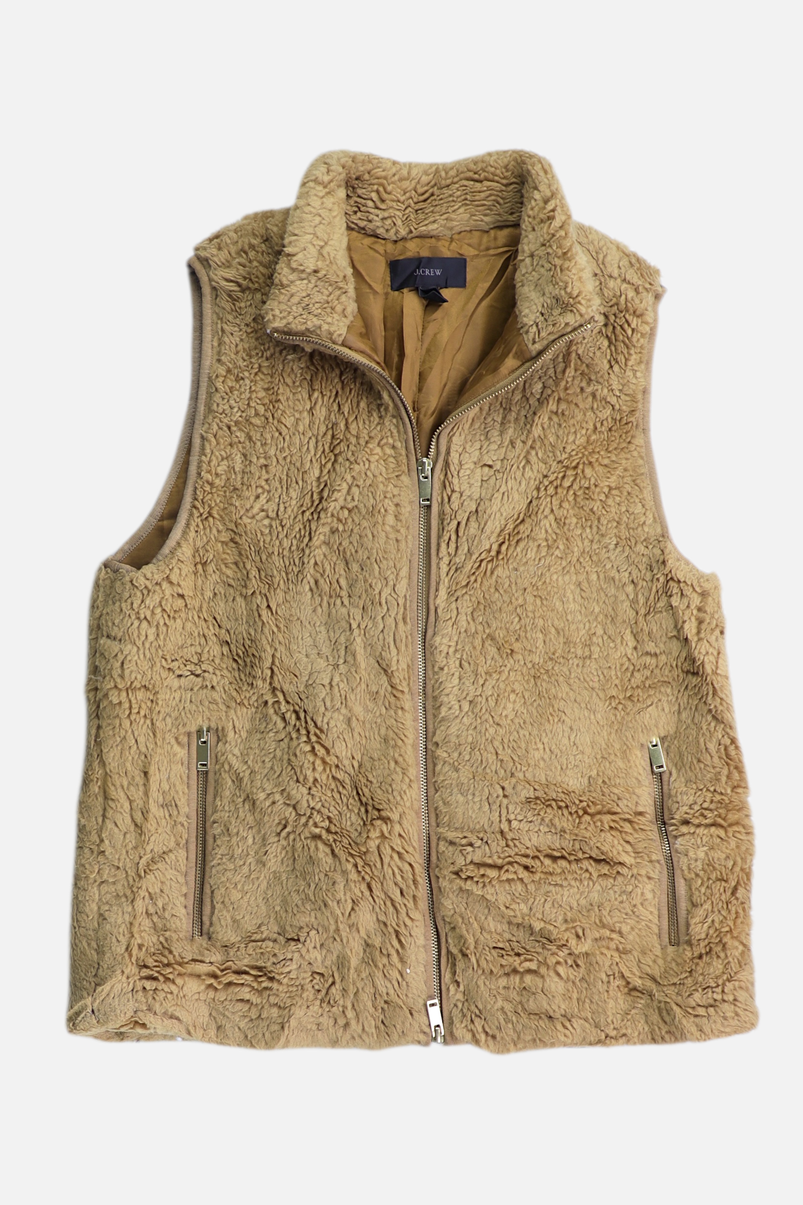 J CREW Chaleco Teddy - Mujer - Small