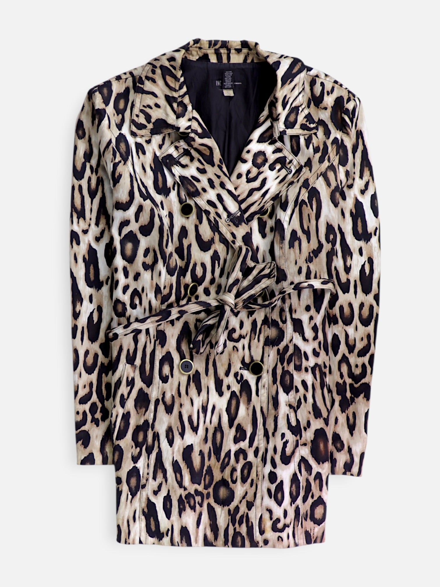 I.N.C Chaqueta Trench coat Basic - Mujer - XL