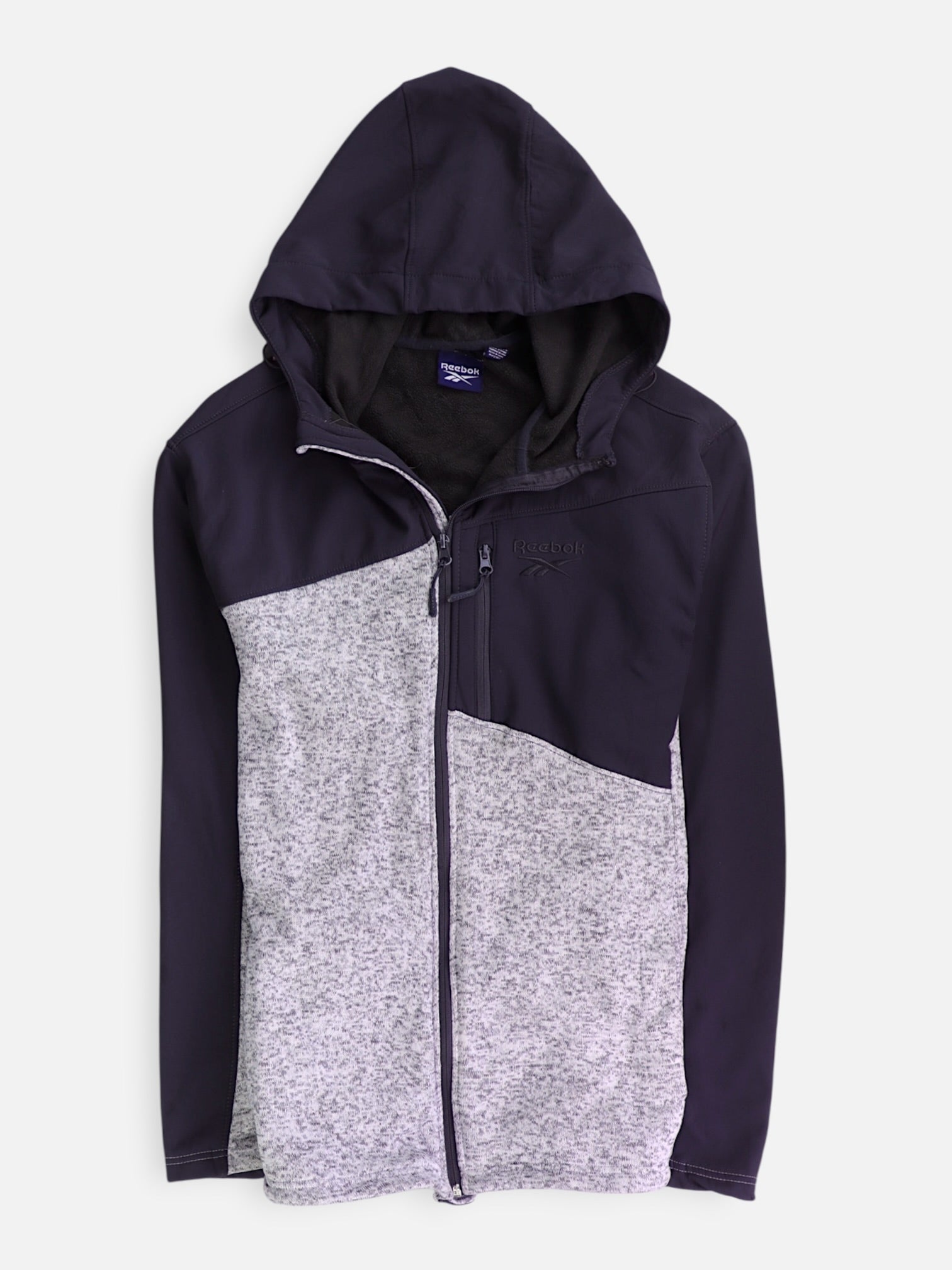Reebok Sudadera Hoodie Color Block - Hombre - 2XL