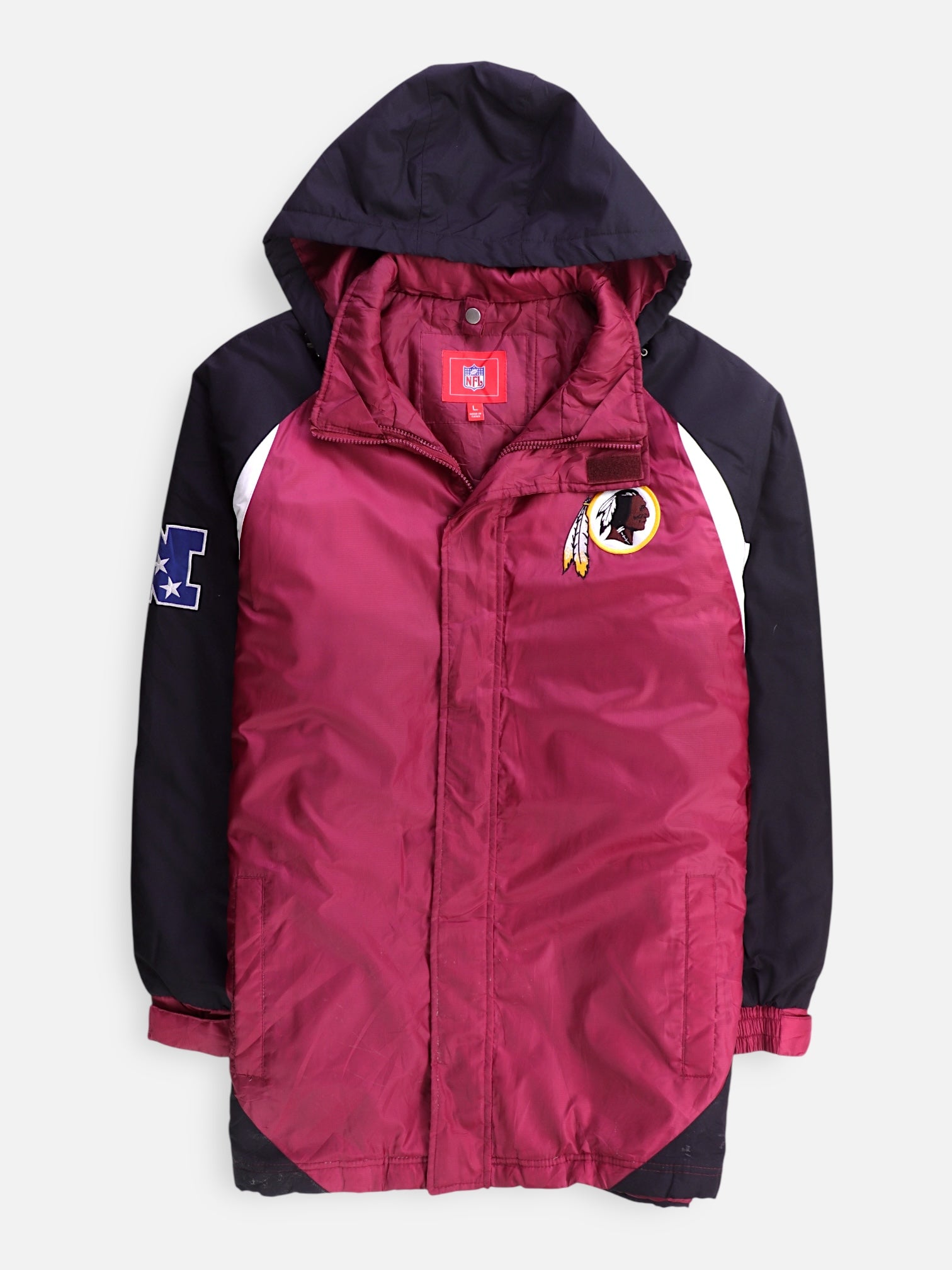 NFL Chaqueta Impermeable Color Block - Hombre - Large