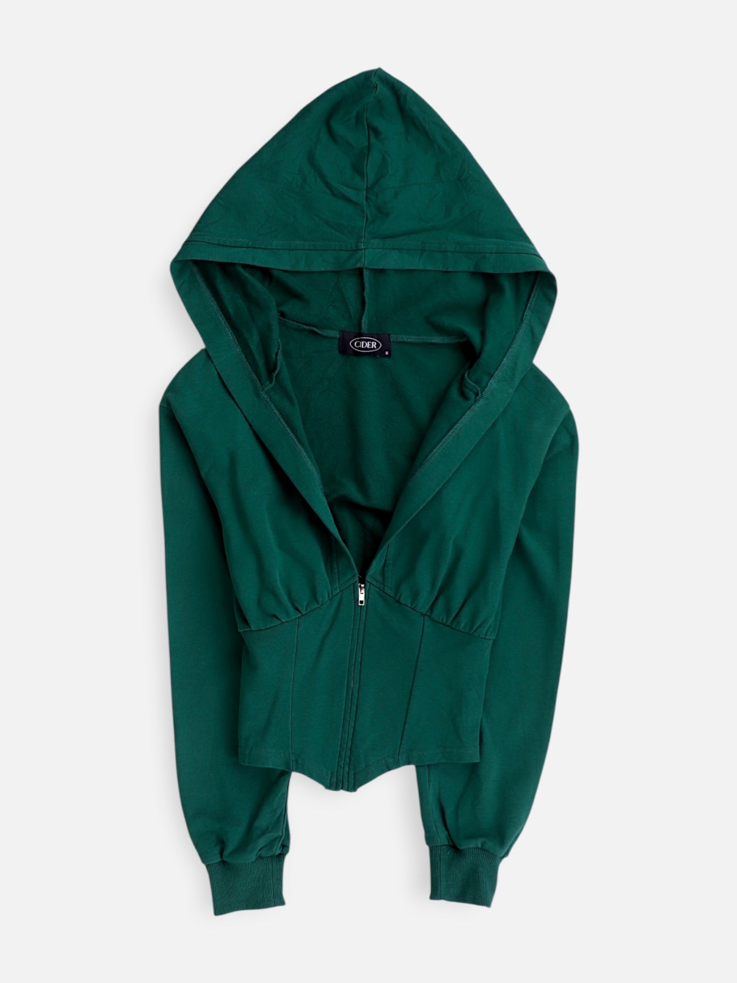 CIDER Sudadera Hoodie Crop Top - Mujer - Small