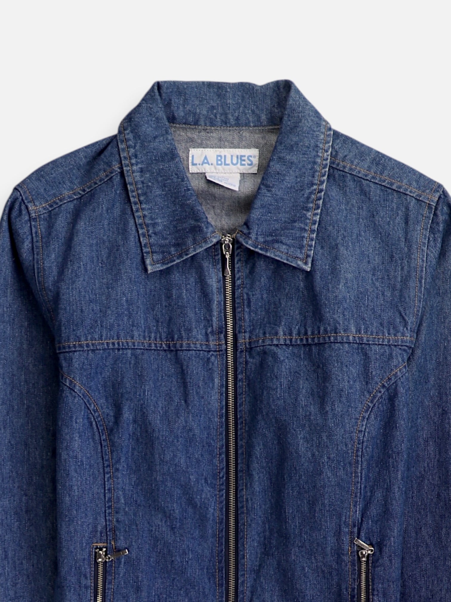 Chaqueta Denim Basic - Mujer - Large