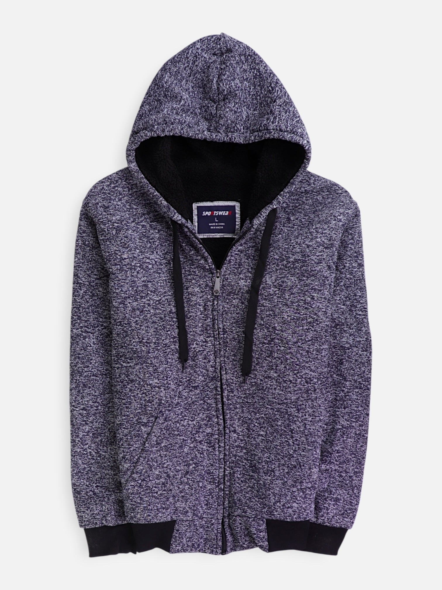 Sudadera Hoodie Basic - Hombre - Large