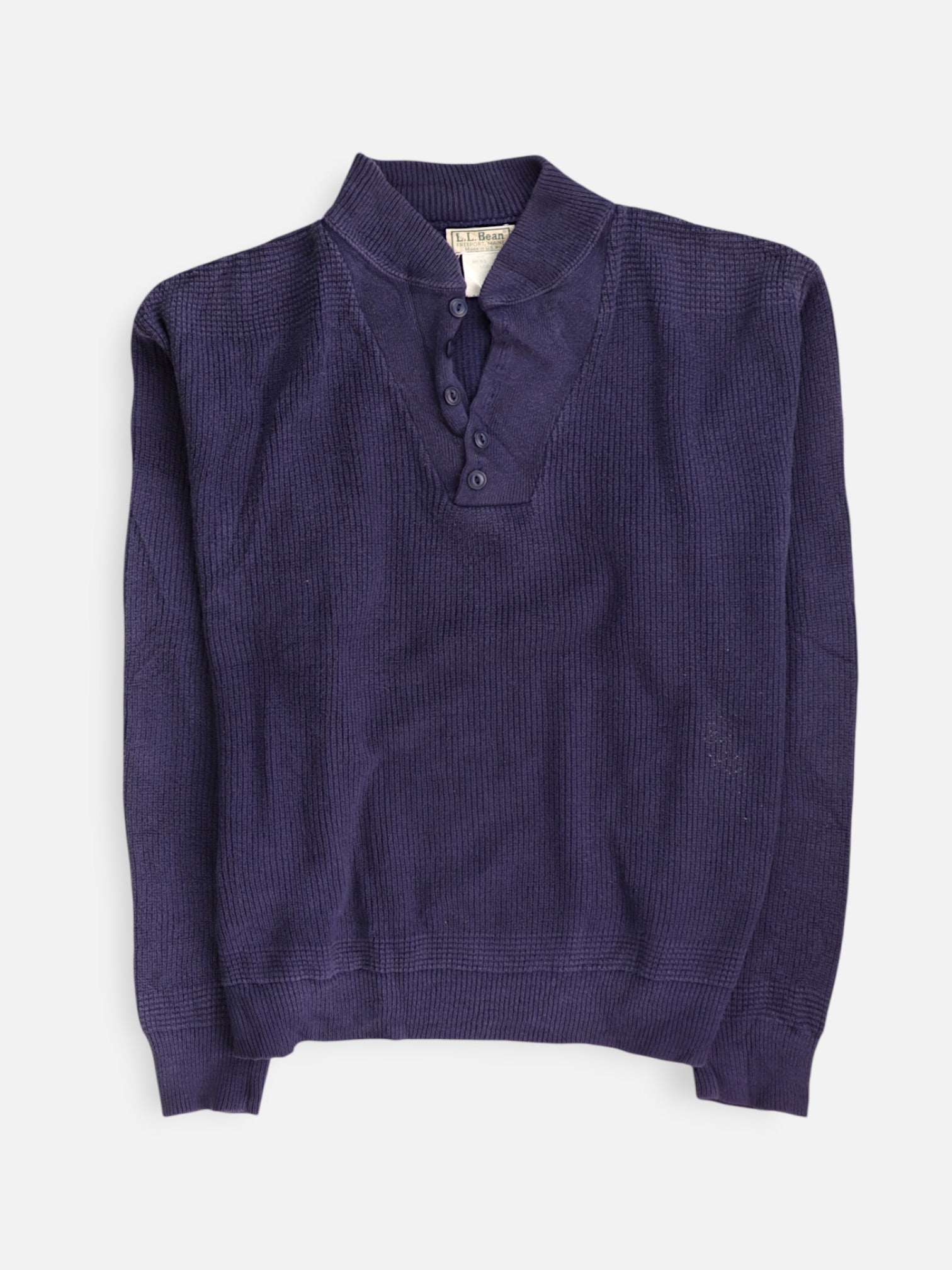 LL BEAN Sueter Fleece Casual - Hombre - Large