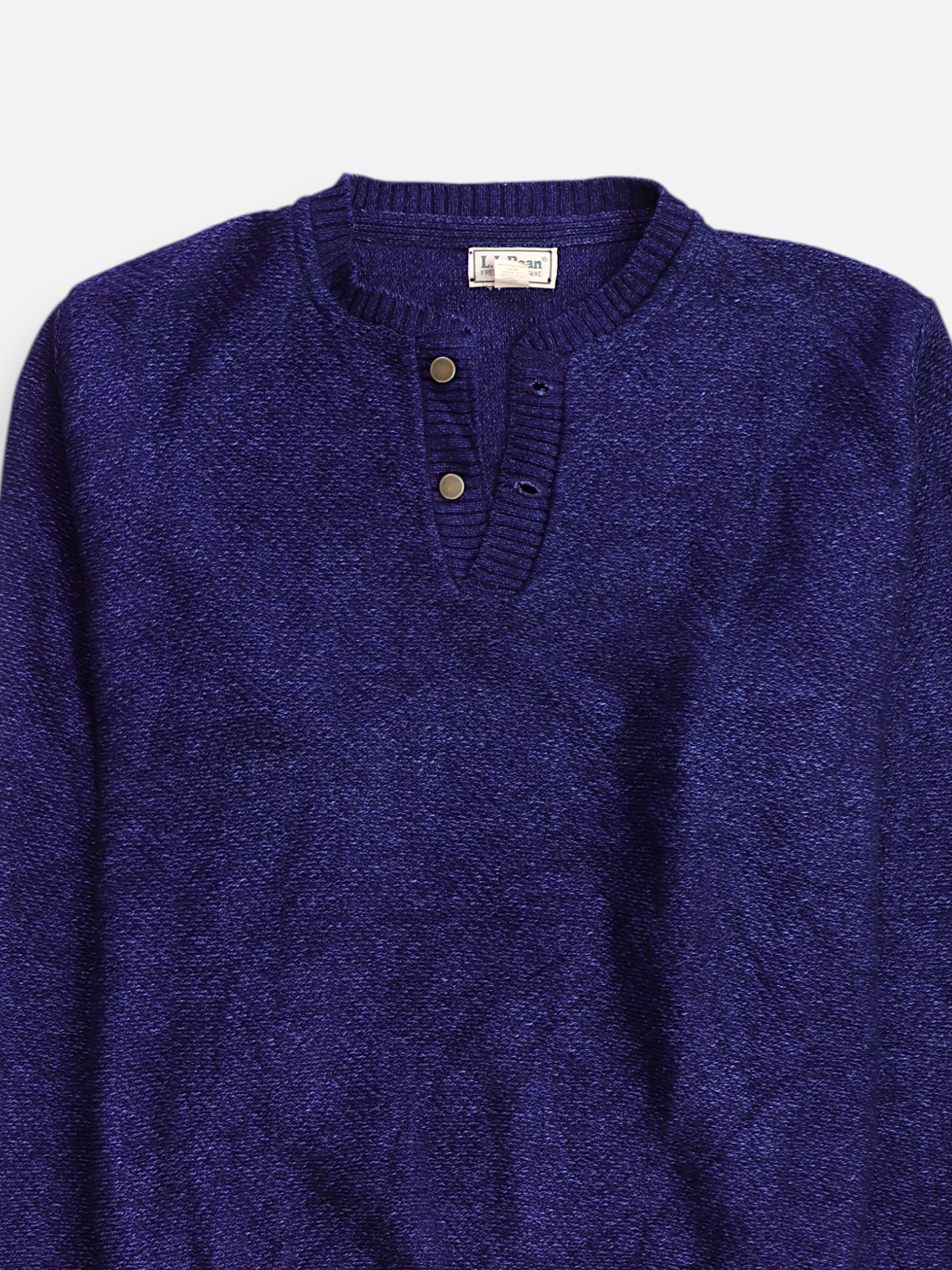 LL BEAN Sueter Fleece Casual - Hombre - Large