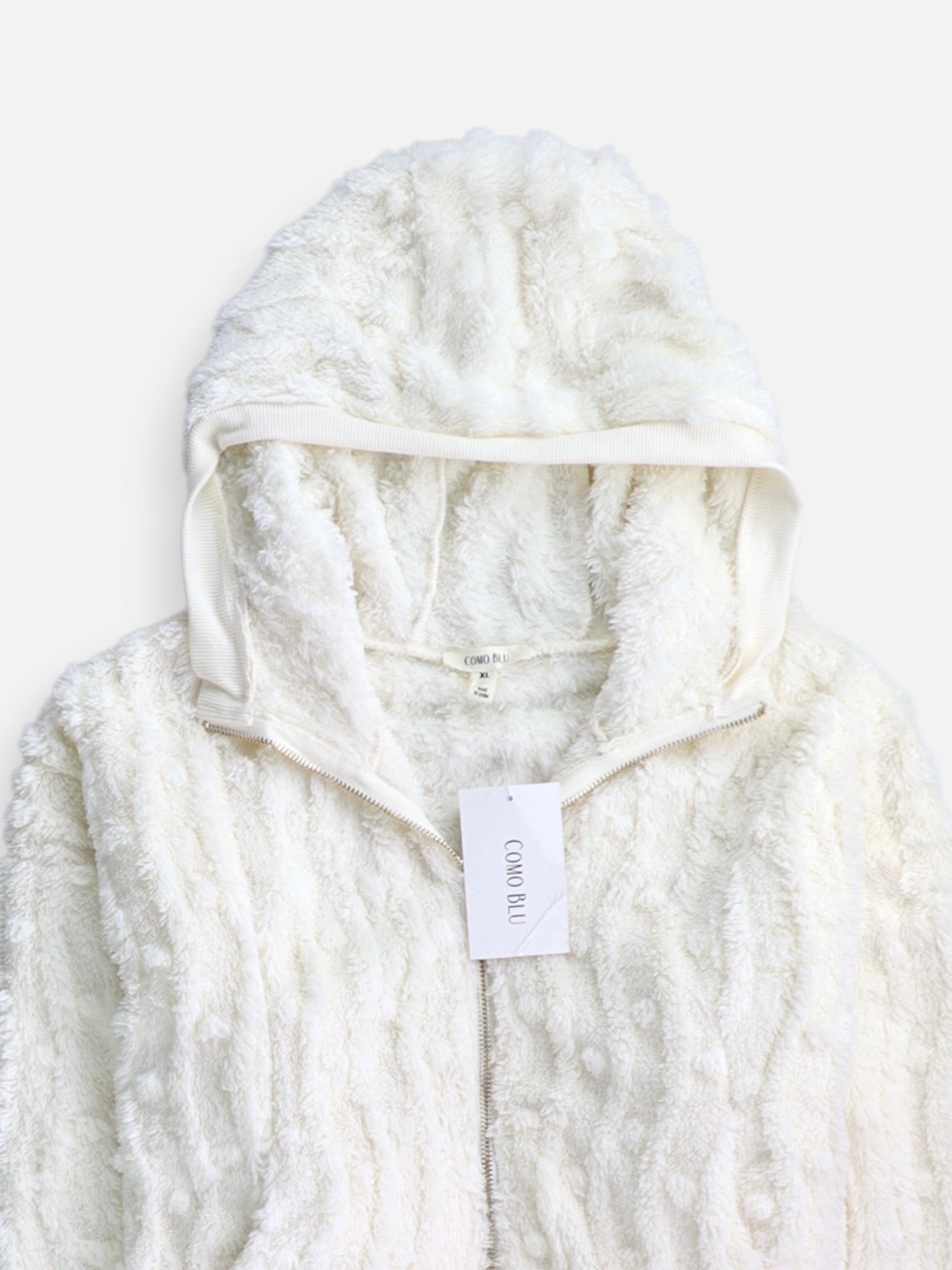 Sudadera Hoodie Teddy - Mujer - XL