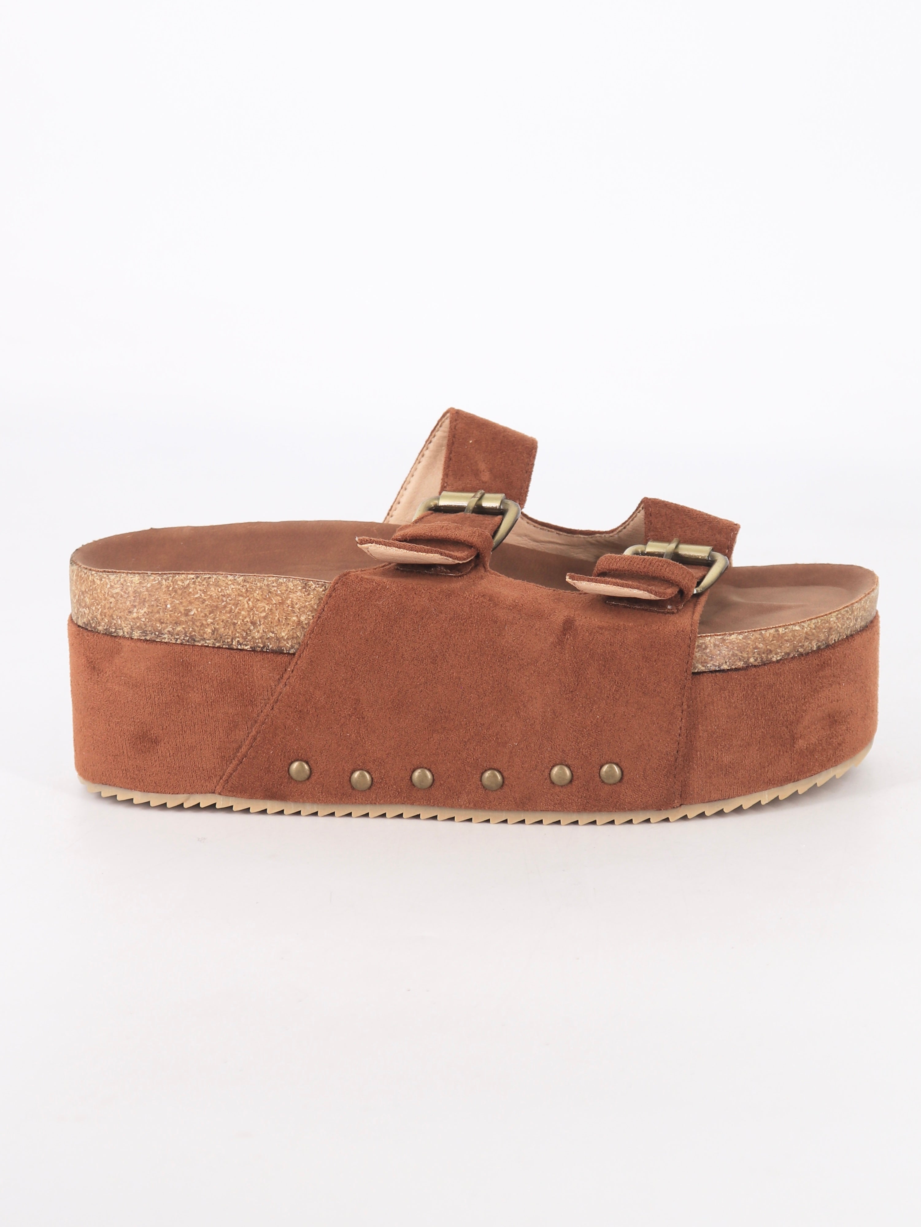 Sandalias Wedge Casual - Mujer - US 8