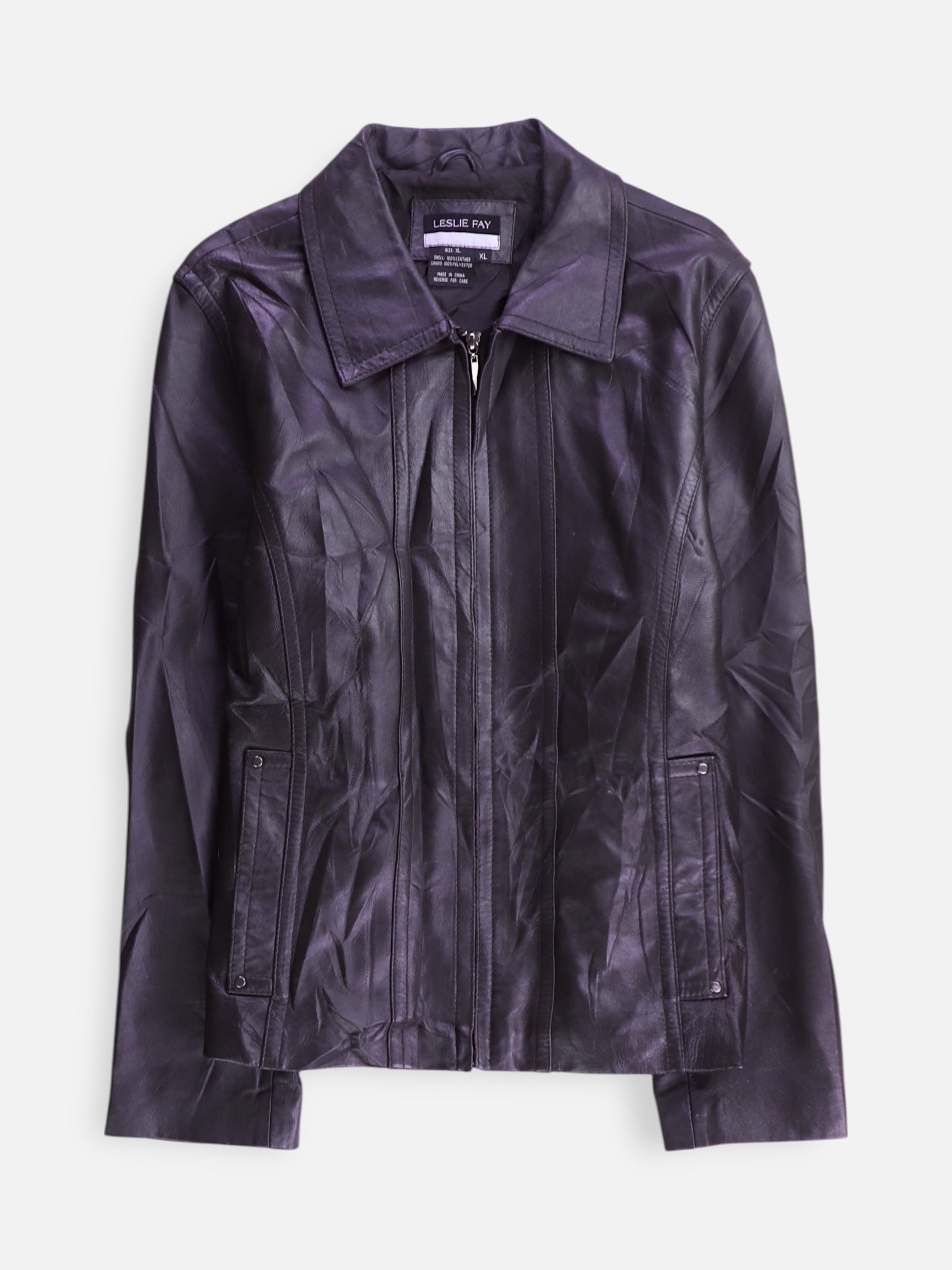 Chaqueta Casual Cuero - Mujer - XL