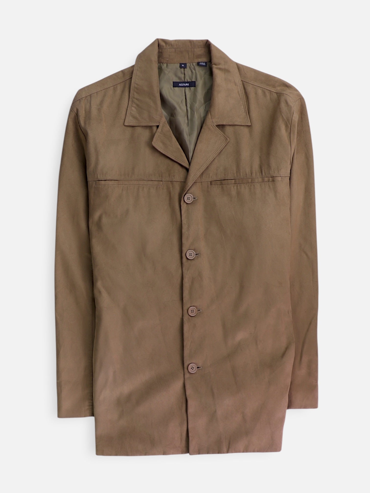 ALFANI Chaqueta Casual Suede - Hombre - XL