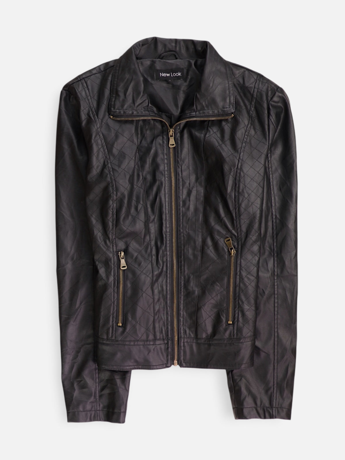 Chaqueta Motera Cuero - Mujer - Medium