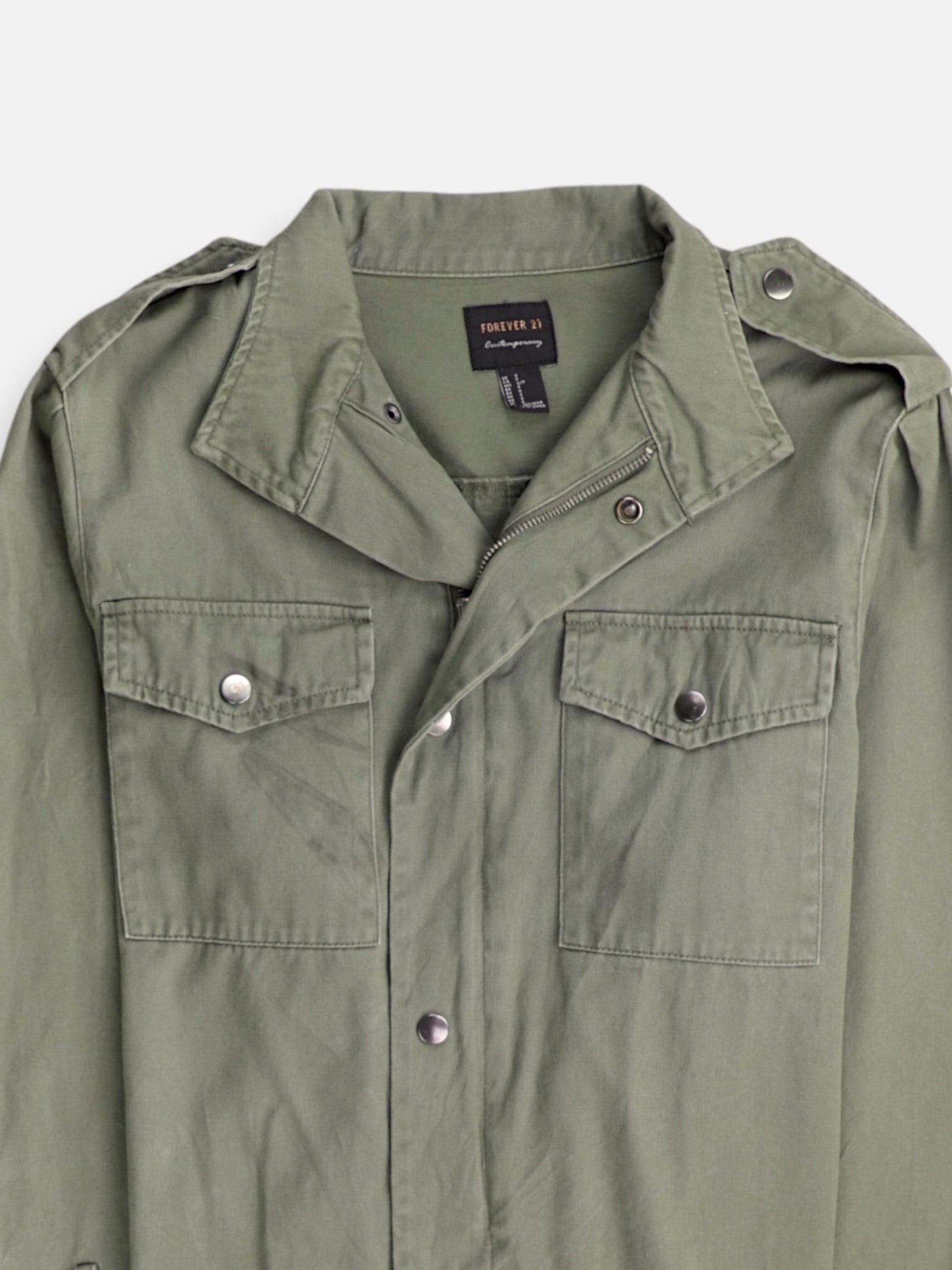 Forever 21 Chaqueta Casual Basic - Mujer - Small