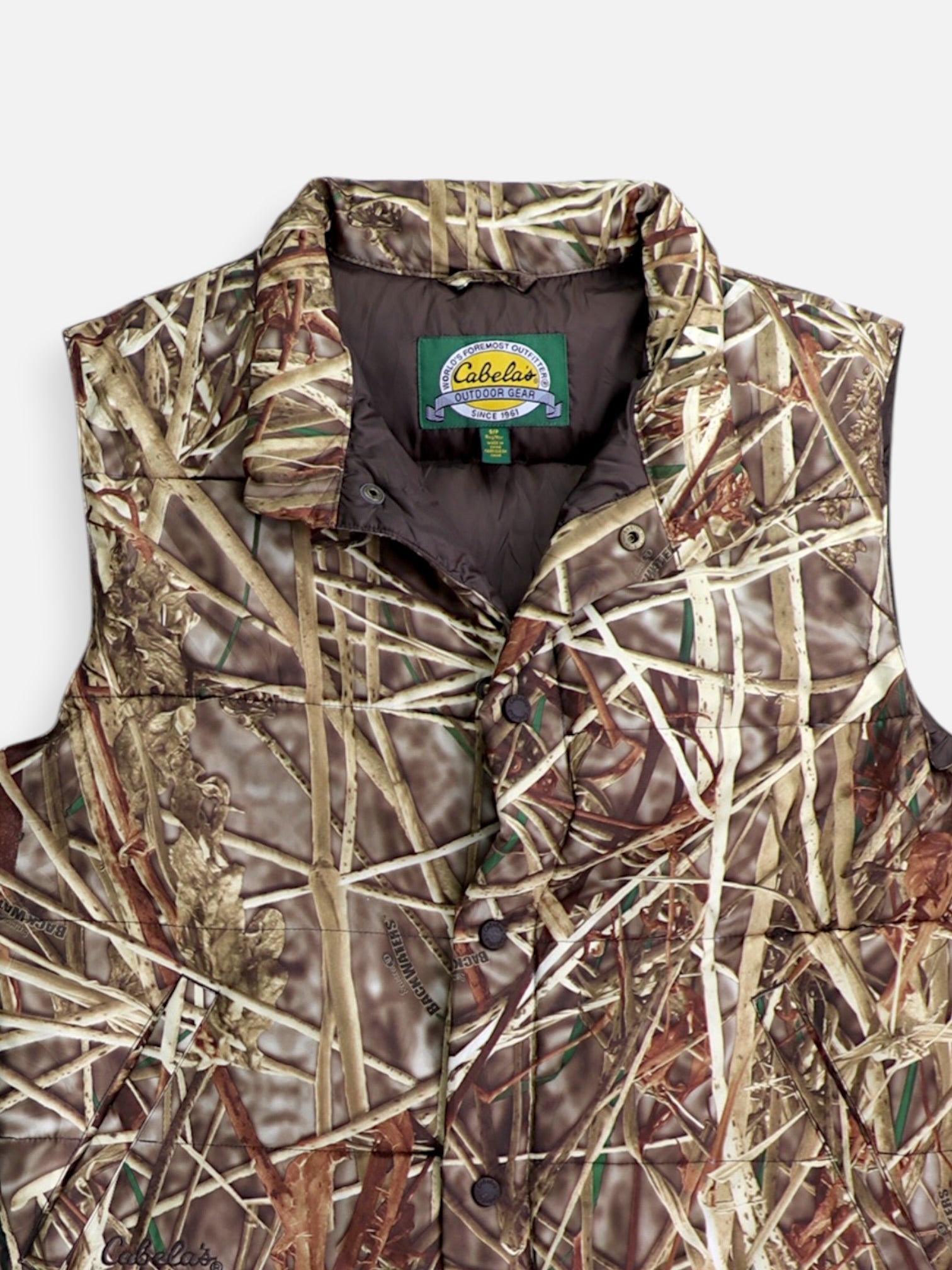 CABELA'S Chaleco Impermeable - Hombre - Small